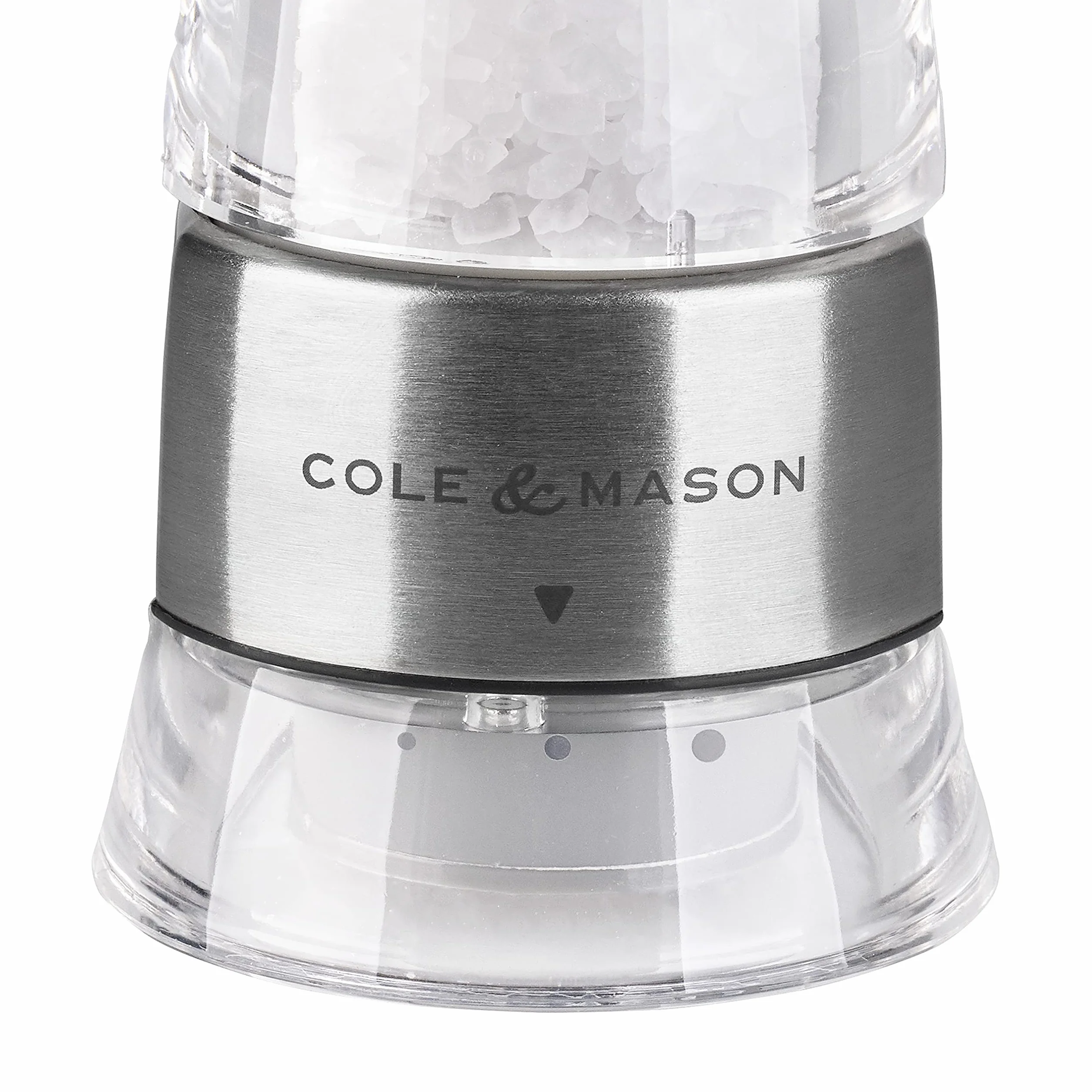 Cole & Mason Windermere młynek do soli Gourmet Precision+ stal nierdzewna/akryl 165 mm