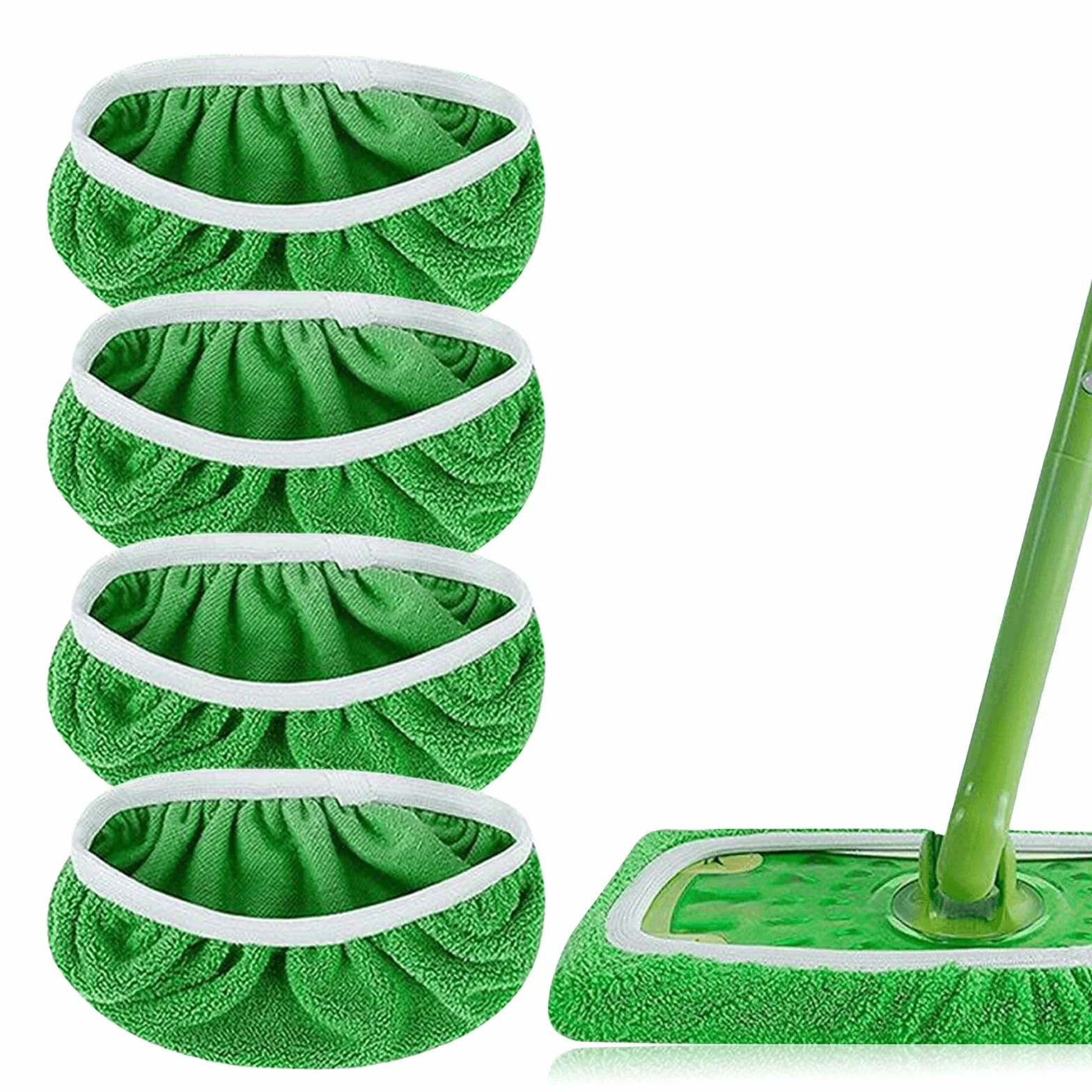 Ściereczki wielokrotnego użytku do mopa Swiffer Sweeper, wilgotne i suche, o dużej absorpcji, pokrowiec zastępczy do mopa