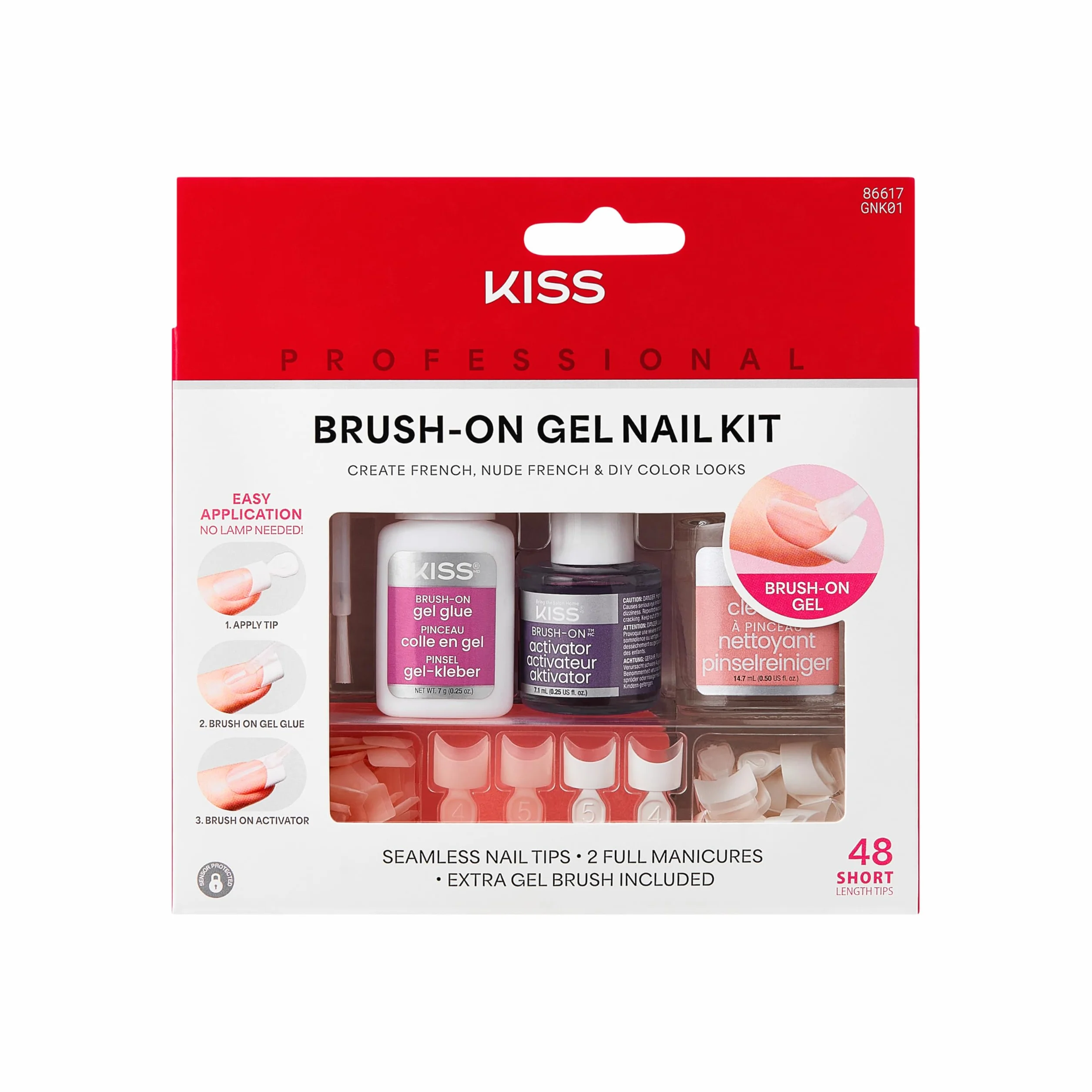 Kiss Gel-Set, lufttrocknend