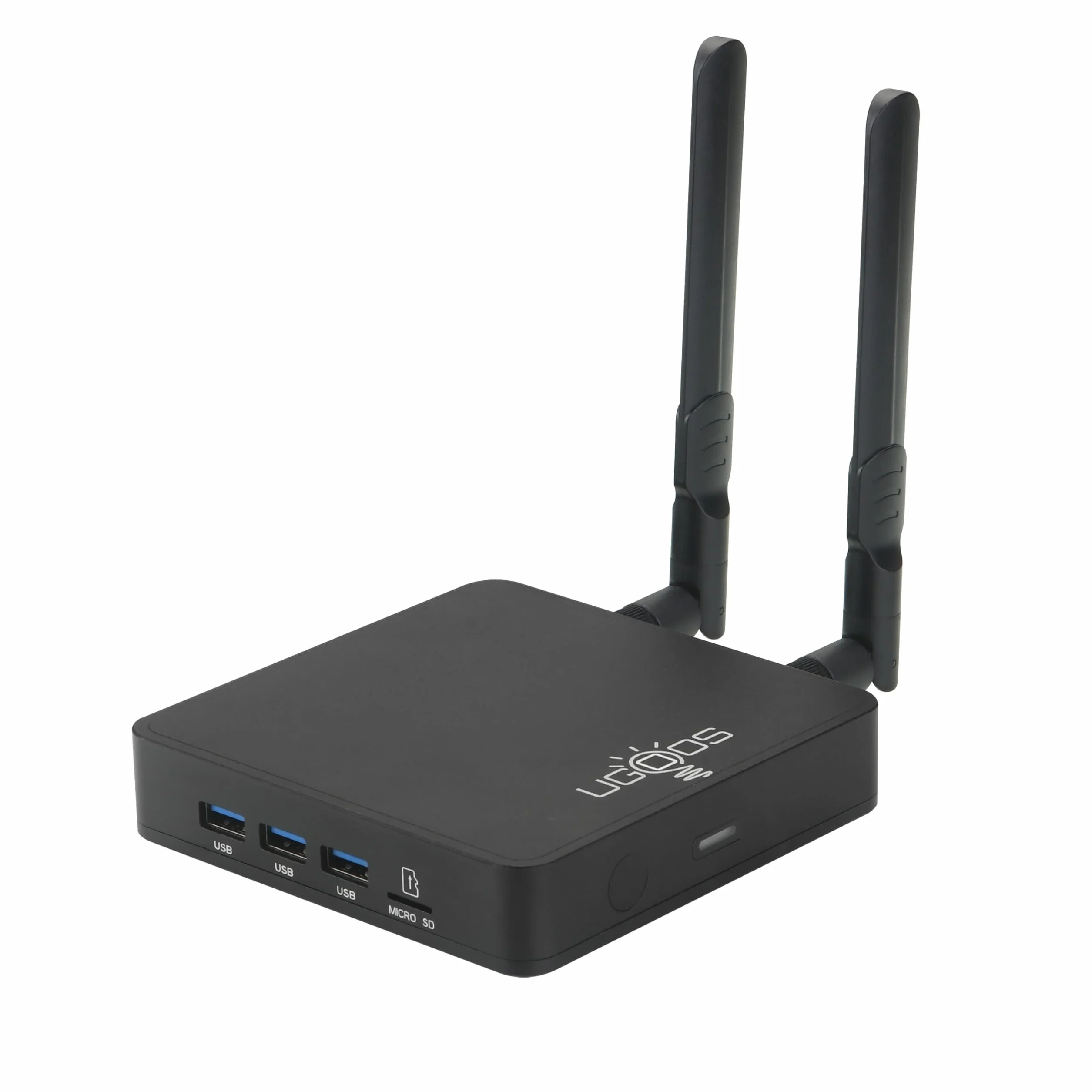 Ugoos AM9 PRO TV Box Android 14.0 Amlogic S905X5-J 4 GB RAM 64 GB ROM 2.4G/5G Dual WiFi Ethernet 1000 M USB 3.0 BT5.3 Obsługa AV1 VP9 H.265 4K HDR