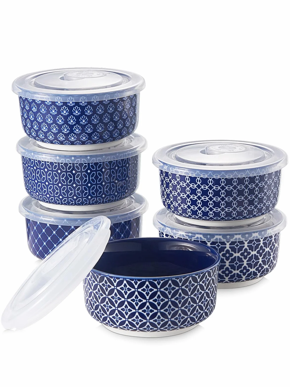 DOWAN Porcelanowe naczynia do sufletu, foremki do jajek i muffinków, mini miseczka do dipów