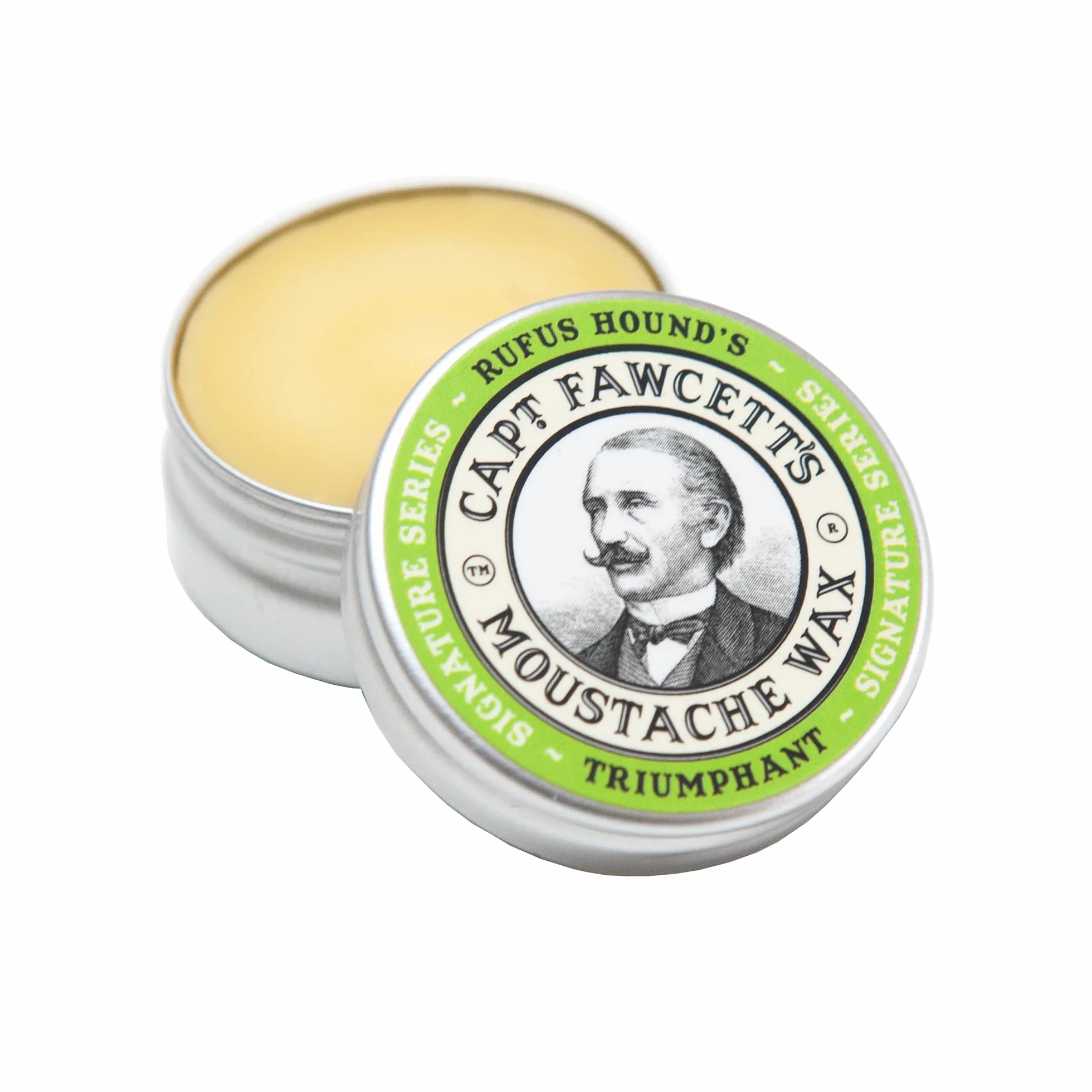 Captain Fawcett Wosk do wąsów Rufus Hound's Triumphant 15 ml, czarny, standardowy