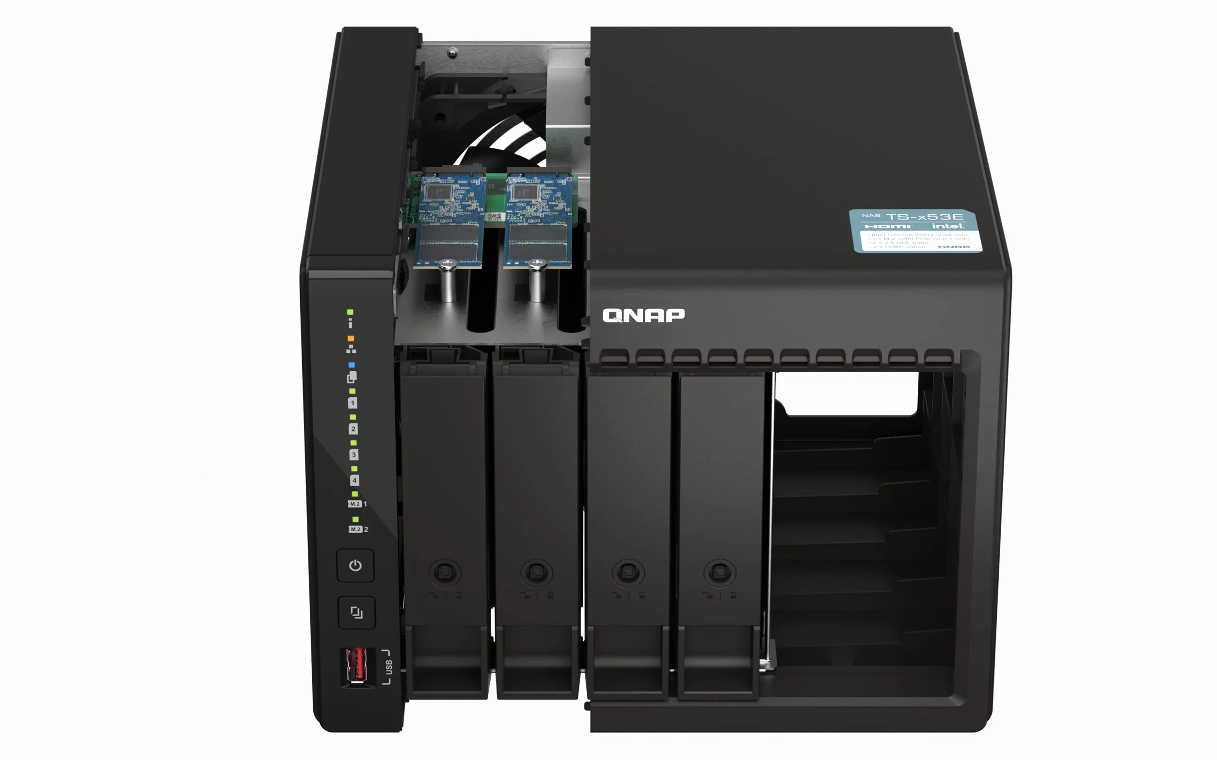 Qnap Systems TS-453E-8G 4 Bay 8 GB DDR4