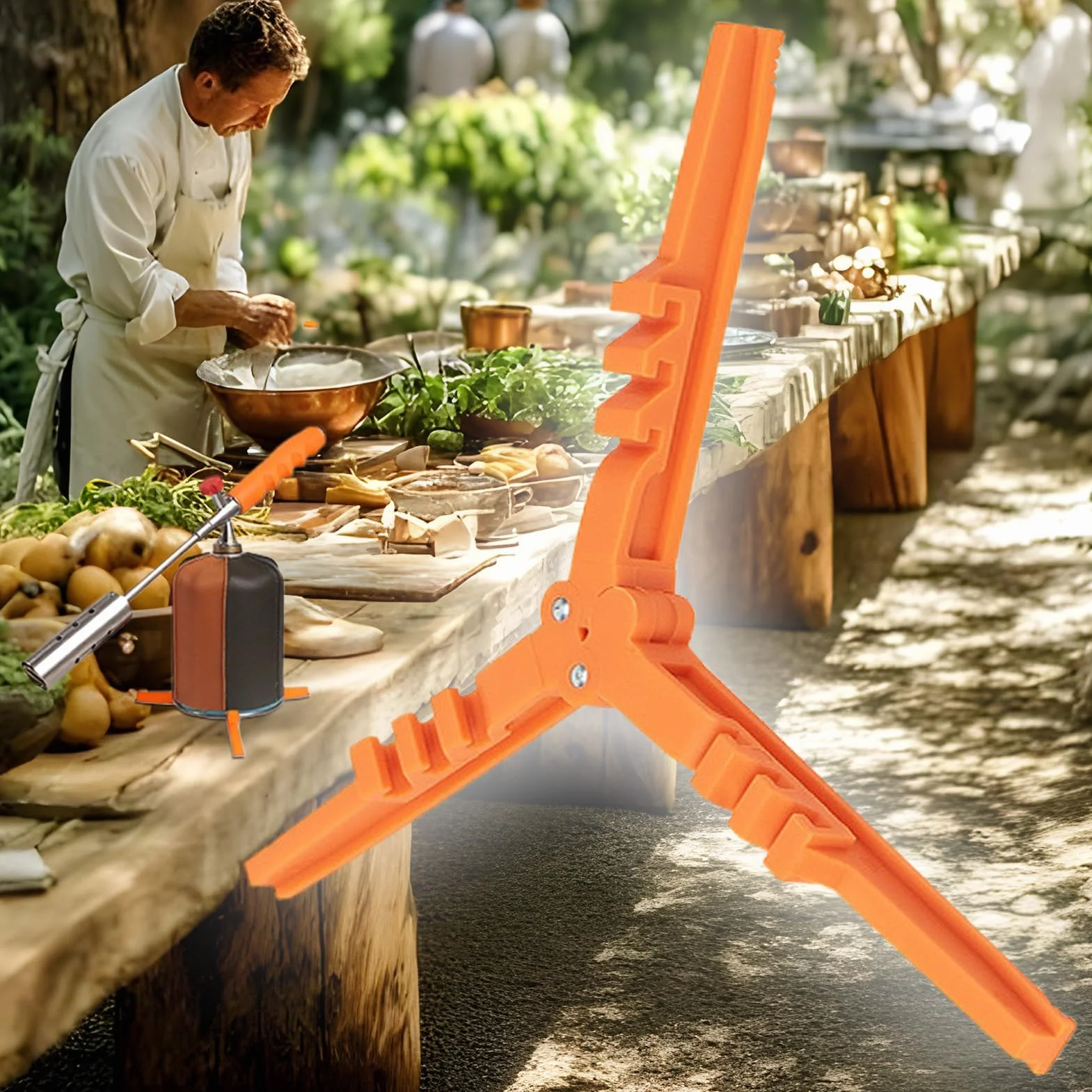 Stabilizator Puszki Standardowa Półka Na Butle Do Trójkątnej Składanej Kuchenki