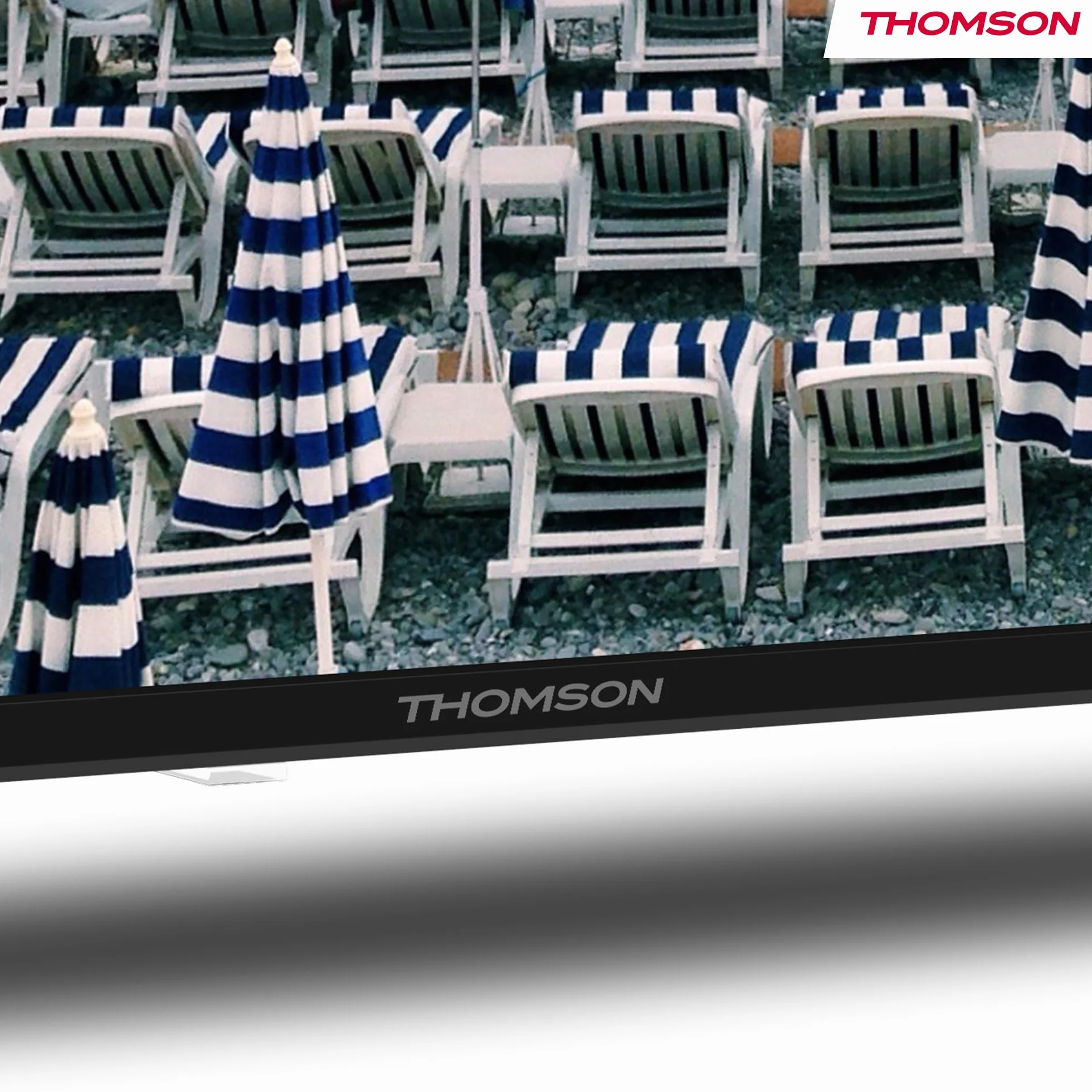 Thomson Telewizor 32 Cale (81 cm) HD Easy TV, Telewizor LED (Non-Smart), Potrójny Tuner (DVB-T/T2/C/S/S2), Dolby Audio, Tryb Hotelowy, Odtwarzacz Multimedialny, Podświetlany Pilot, 3x HDMI - 32HD2S13