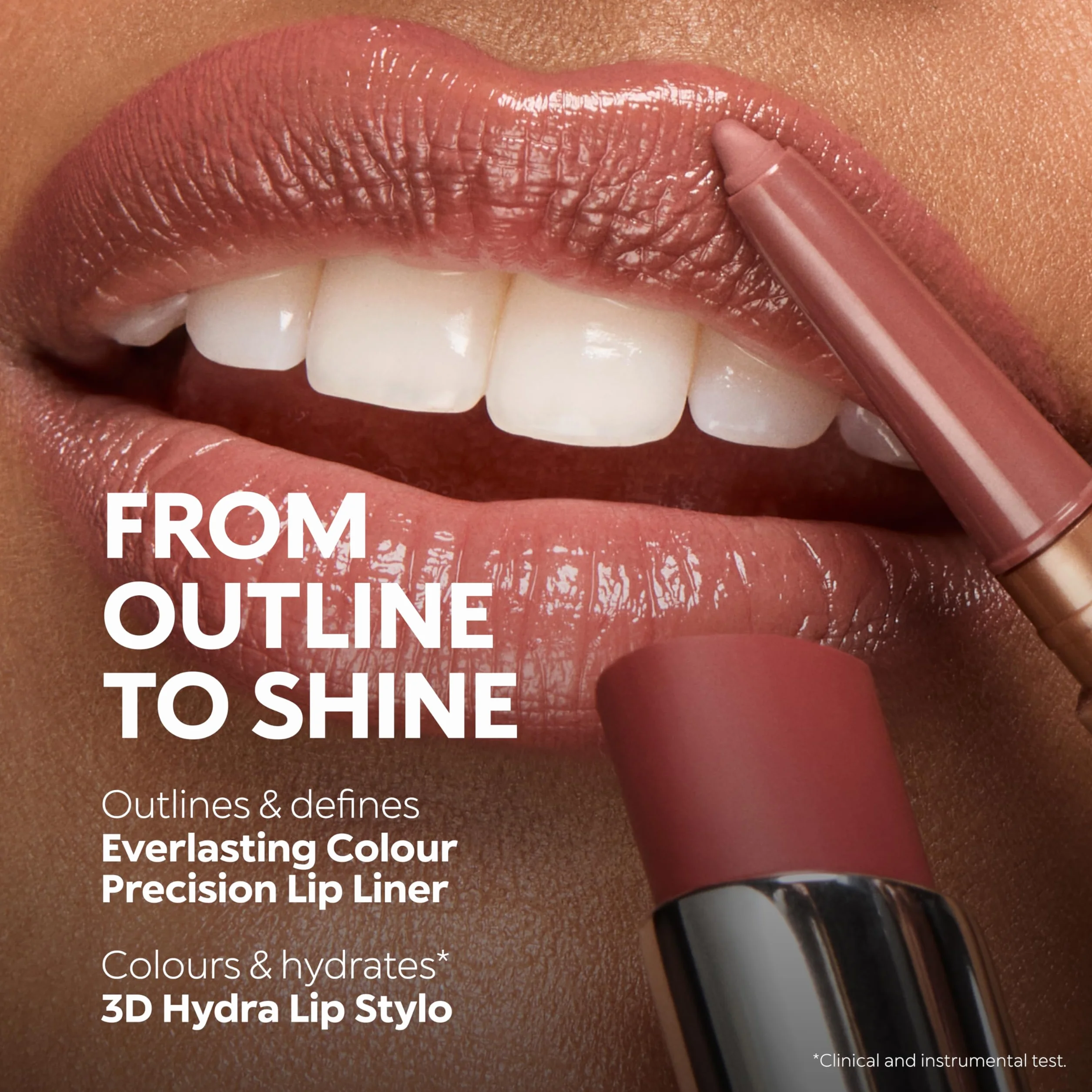 KIKO Milano 3D Hydra Lip Stylo 07, Nawilżająca Pomadka O Promiennym Wykończeniu