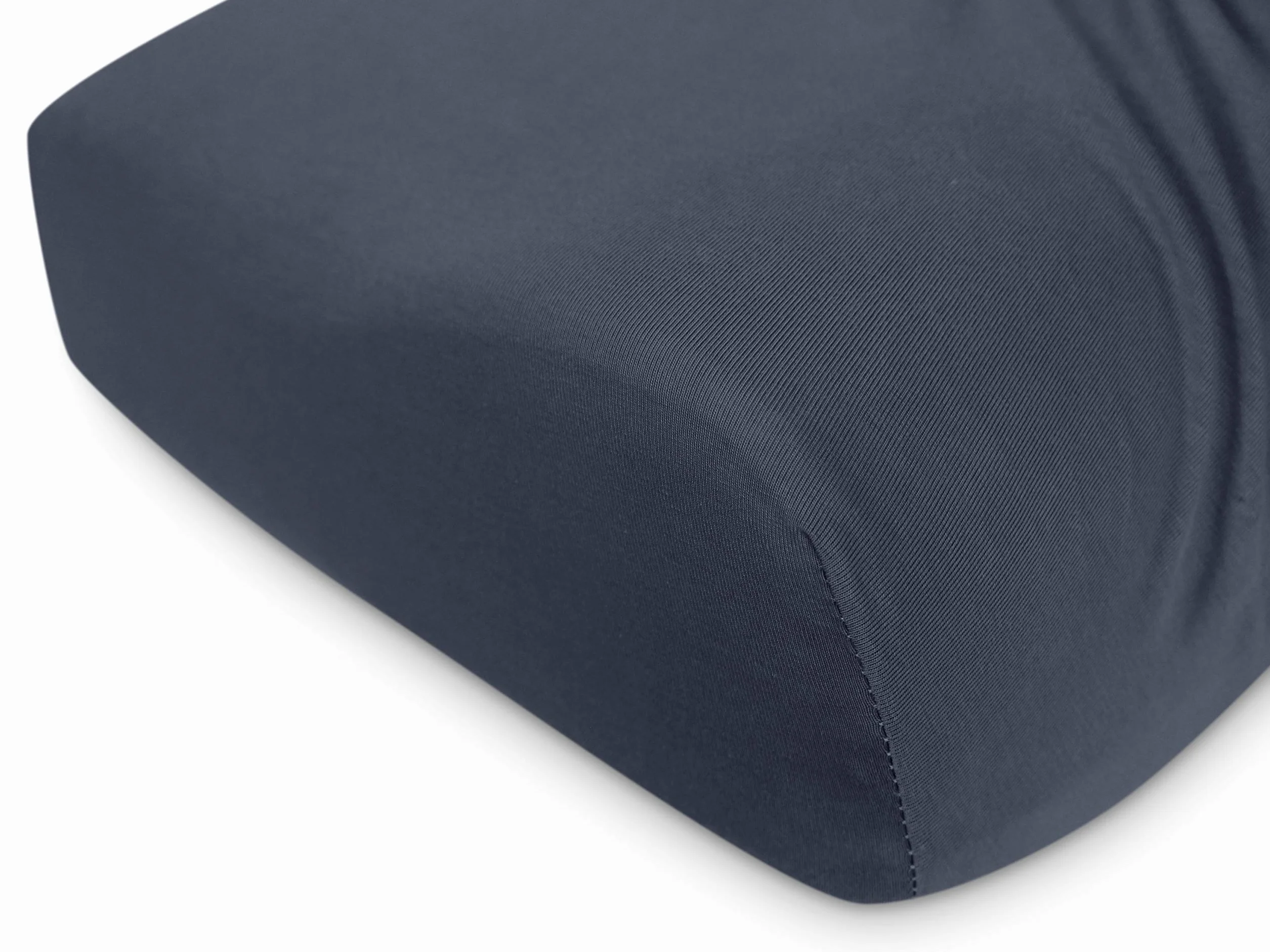Zestaw 2 poszewek na poduszki zdrowotne z gumką 30-50 x 45-65 cm antracytowe