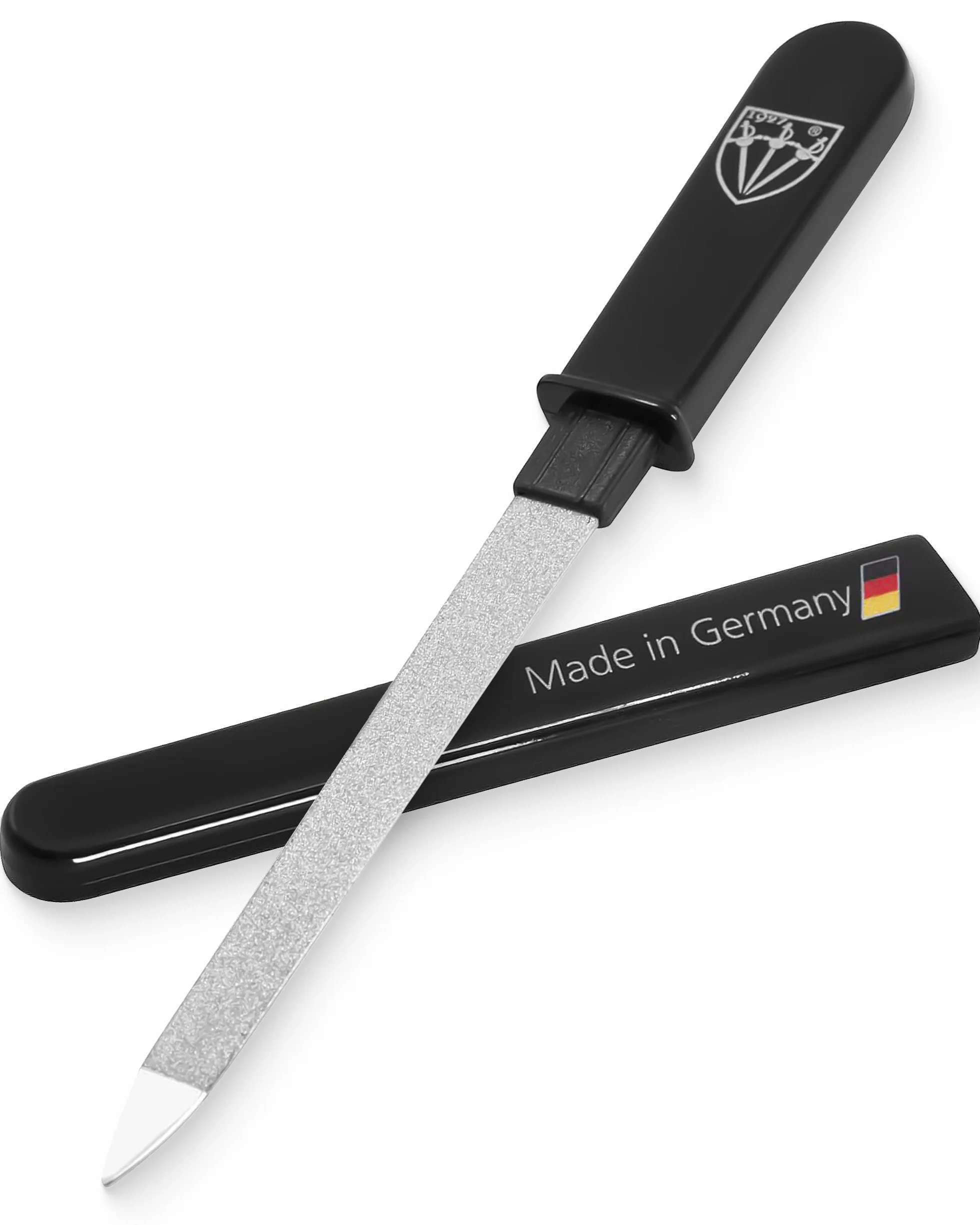 DREI SCHWERTER - Szafirowy pilnik do paznokci/pilnik kieszonkowy/pilnik do paznokci - Made in Germany - NOWY