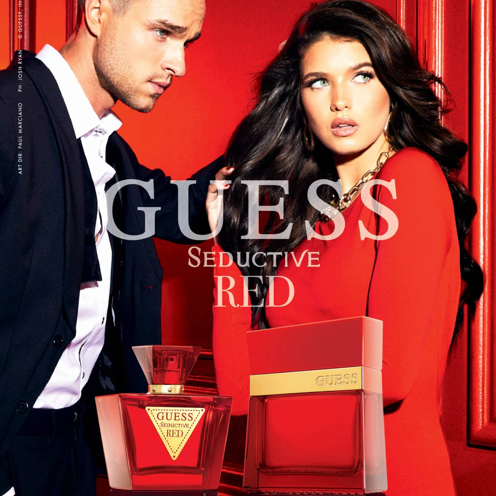 GUESS Seductive Red, woda toaletowa dla kobiet, aromatyczny zapach, długotrwały zmysłowy zapach