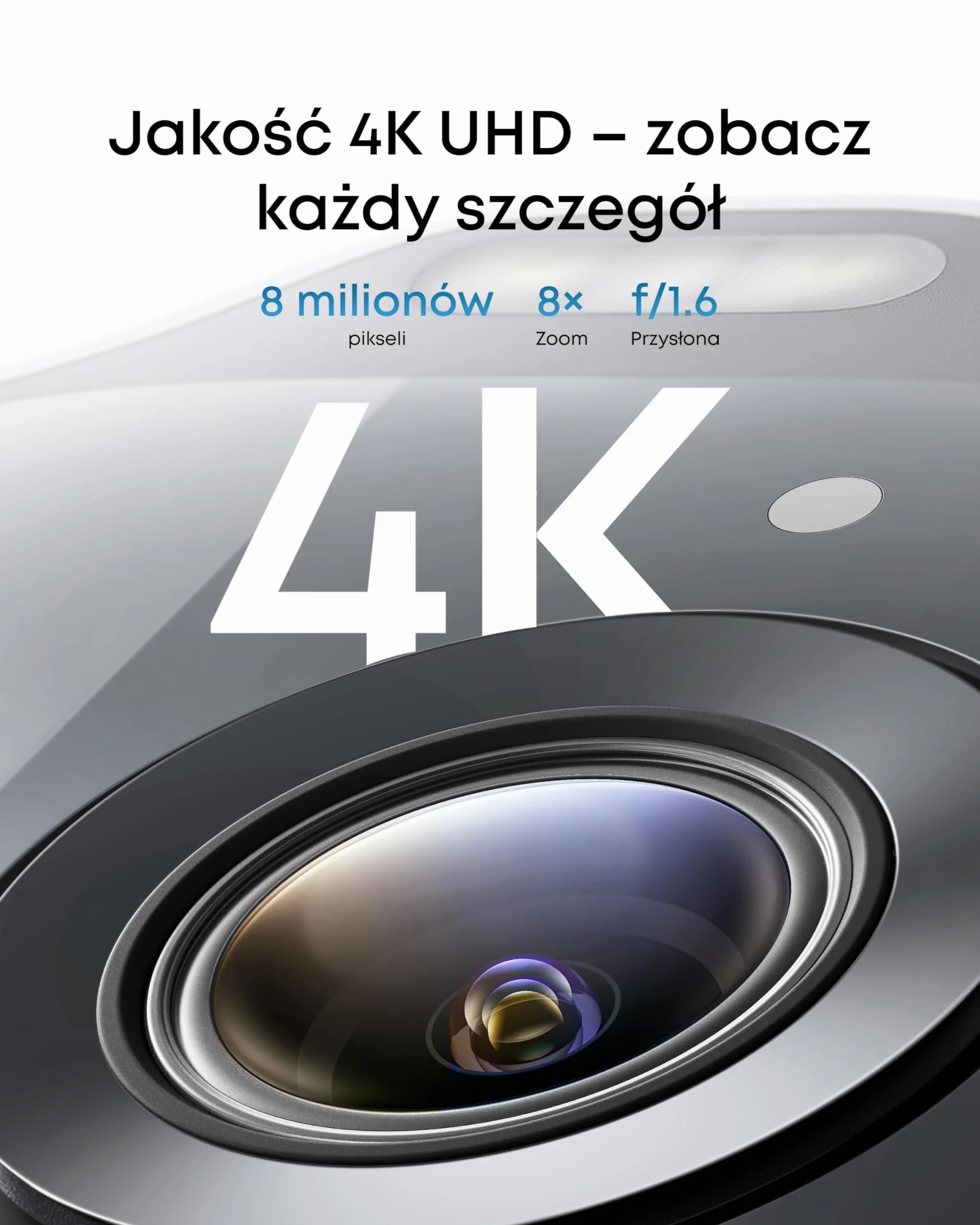 eufy SoloCam E42, 360° Pan, AI Tracking, jakość 4K, bezprzewodowa, eufy Outdoor Security Camera, bez kosztów subskrypcji (Tylko pokój)