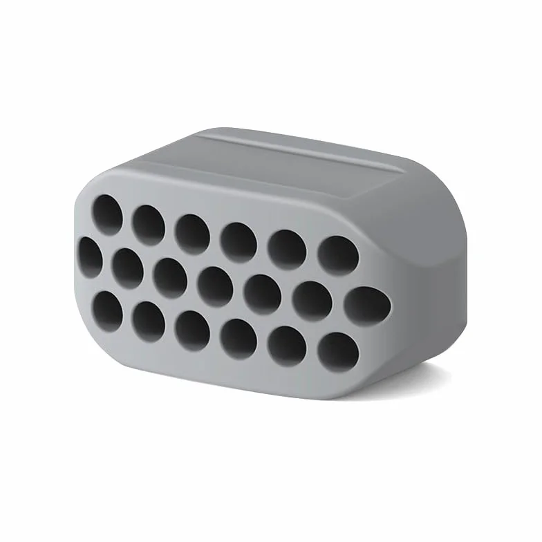 INF silikonowy przyrząd do treningu szczęk, 3 sztuki w zestawie, wzmocnienie mięśni twarzy, łatwy w użyciu, silikonowy, 3 x 1,6 x 1,5 cm, zestaw 3 szt