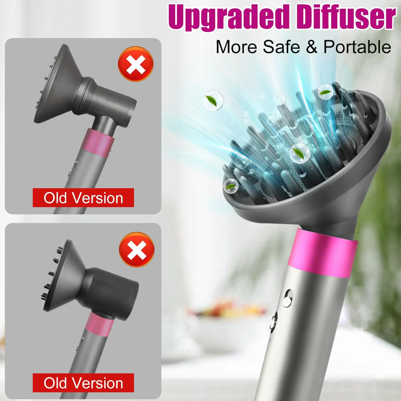 Dyfuzor do urządzenia Dyson Airwrap HS05 HS03 HS01, nakładka do suszarki do włosów, wymienna końcówka do Airwrap Styler