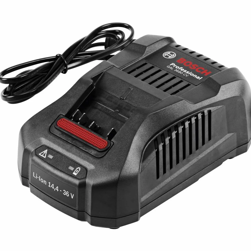 Bosch Professional: ładowarka do akumulatorów GAL 3680 CV (wielonapięciowa szybka ładowarka do wszystkich akumulatorów litowo-jonowych 14.4–36 V)