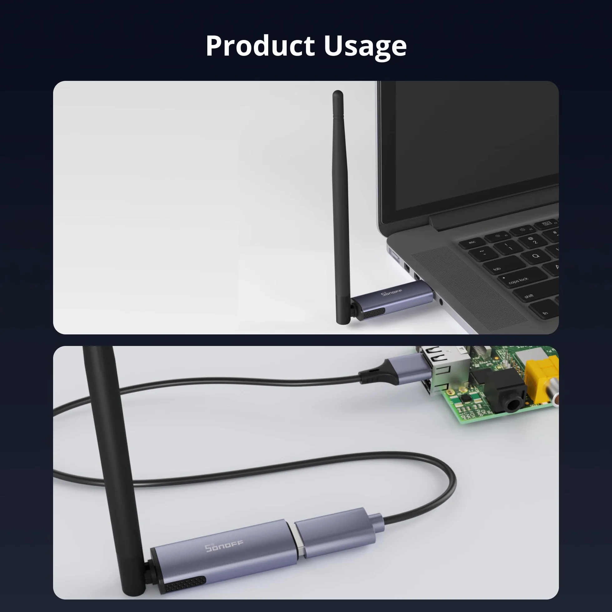SONOFF Zigbee 3.0 USB Dongle Plus MG24, Bramka Zigbee z EFR32MG24, Pamięć USB Thread & Zigbee, Kontroler Zigbee do Home Assistant lub Zigbee2MQTT