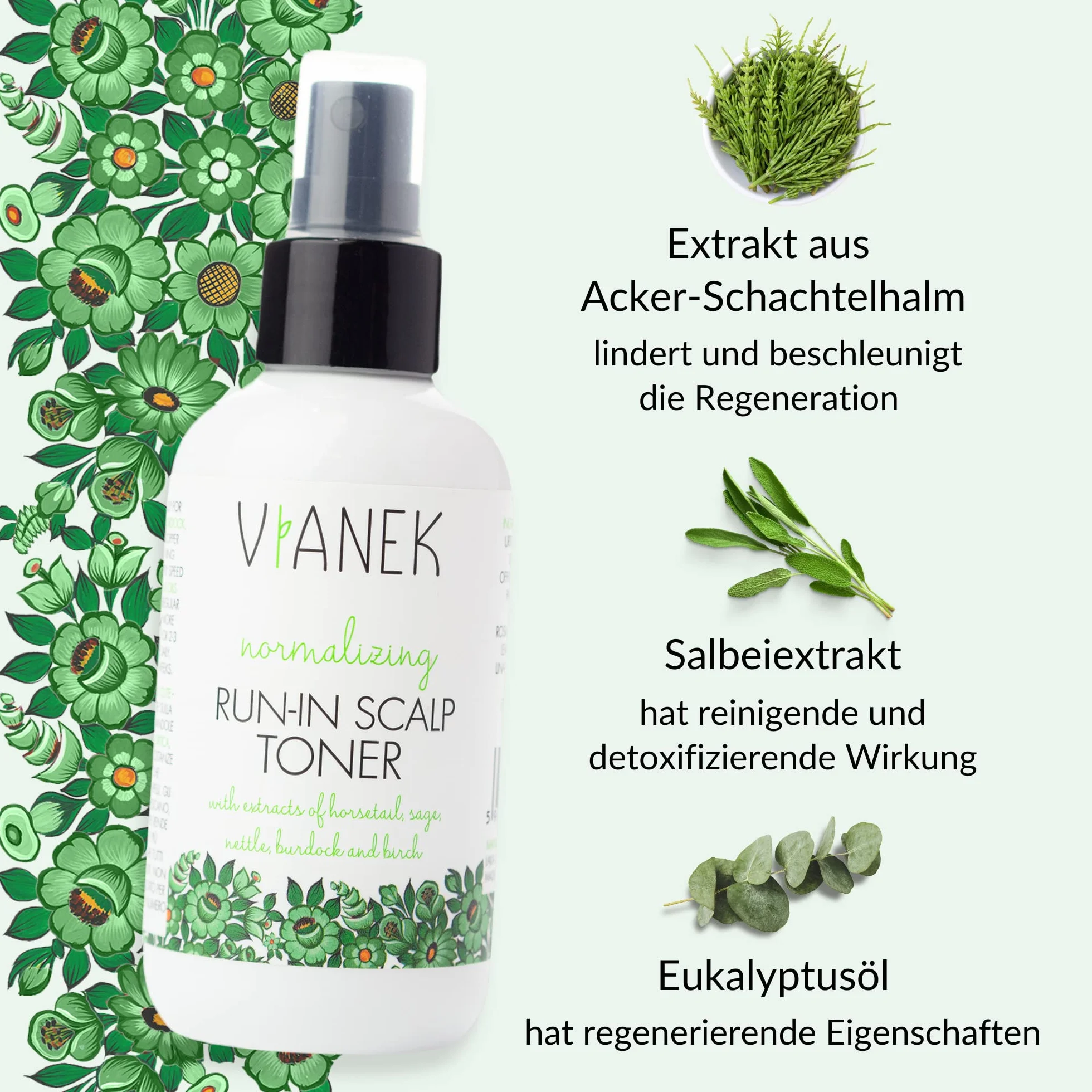 Vianek Normalizing Toner do Włosów, 150 ml