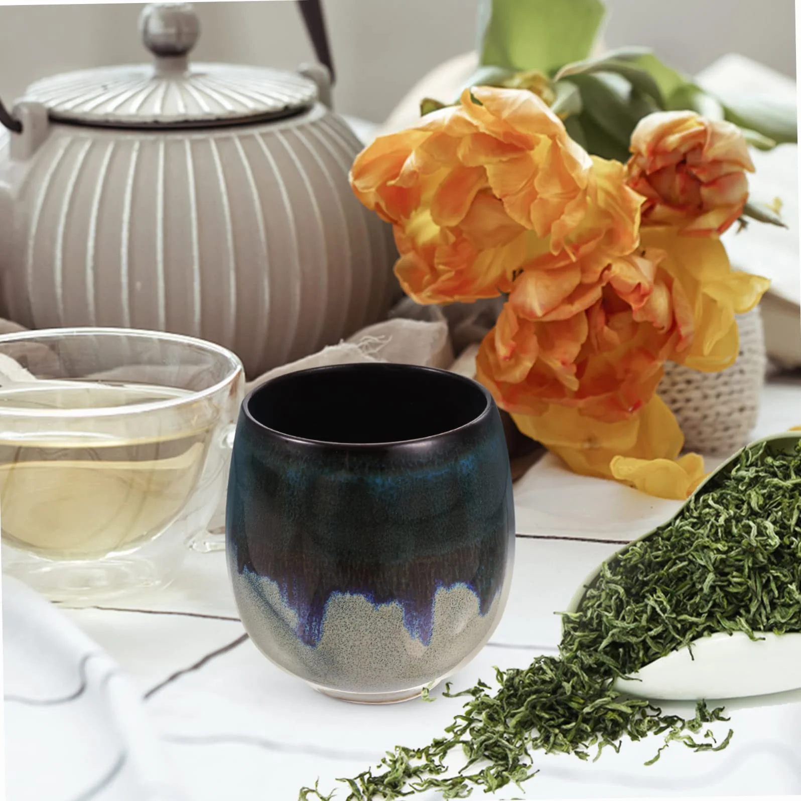 Cabilock Ceramiczny Kubek Gradientowy Do Herbaty I Kawy Wysokotemperaturowy