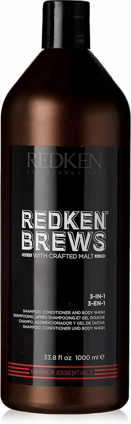 REDKEN szampon 3 w 1, odżywka i żel do kąpieli, 1000 ml
