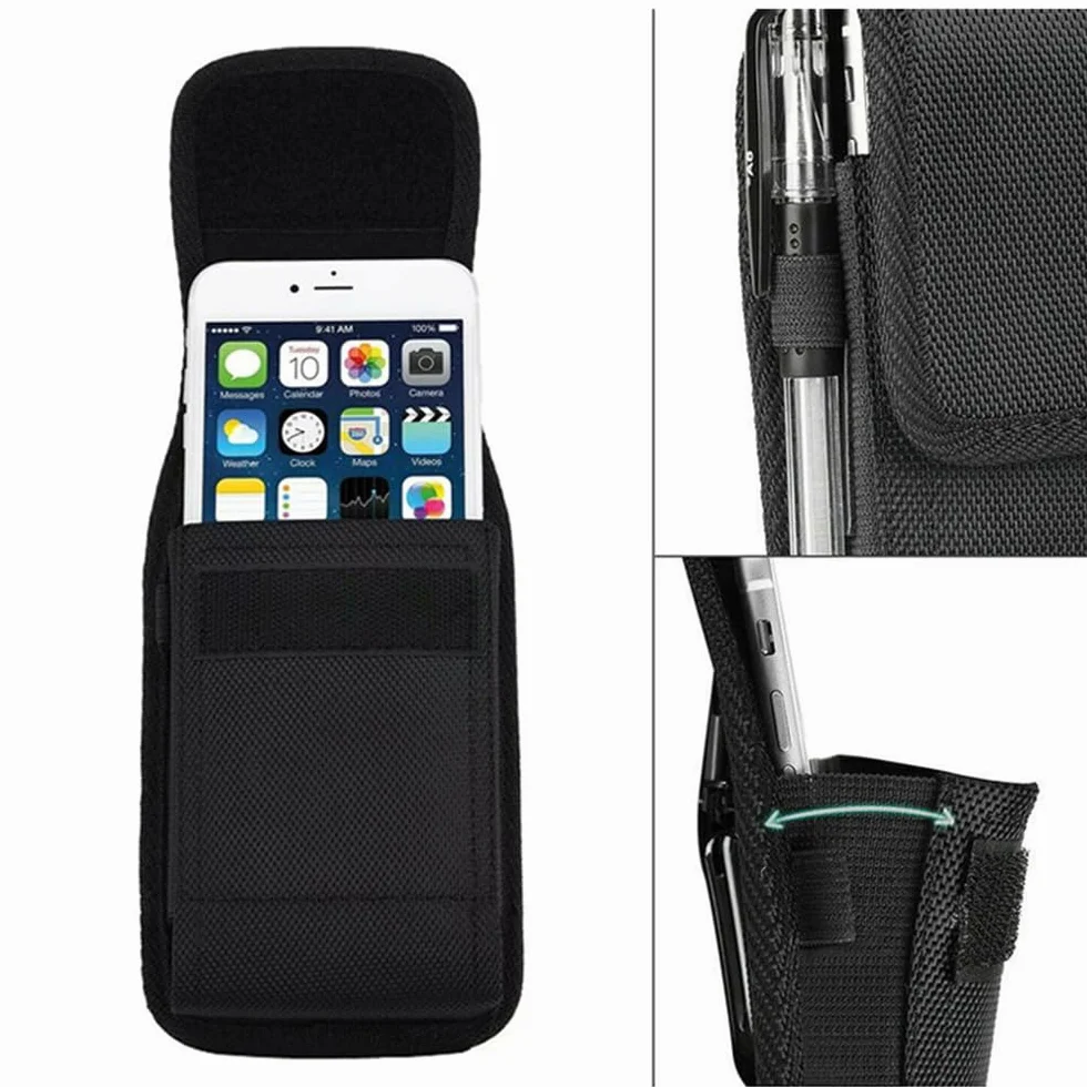 Etui na pasek na telefon Motorola Moto Edge 50 40 30 20 lite neo, uniwersalne etui na pasek, outdoorowa torba na telefon z ochronną osłoną dla Moto g4 g5 g5s g6 g7 g8 g9 e6 e6s e6i e7 e7i Plus (XL)