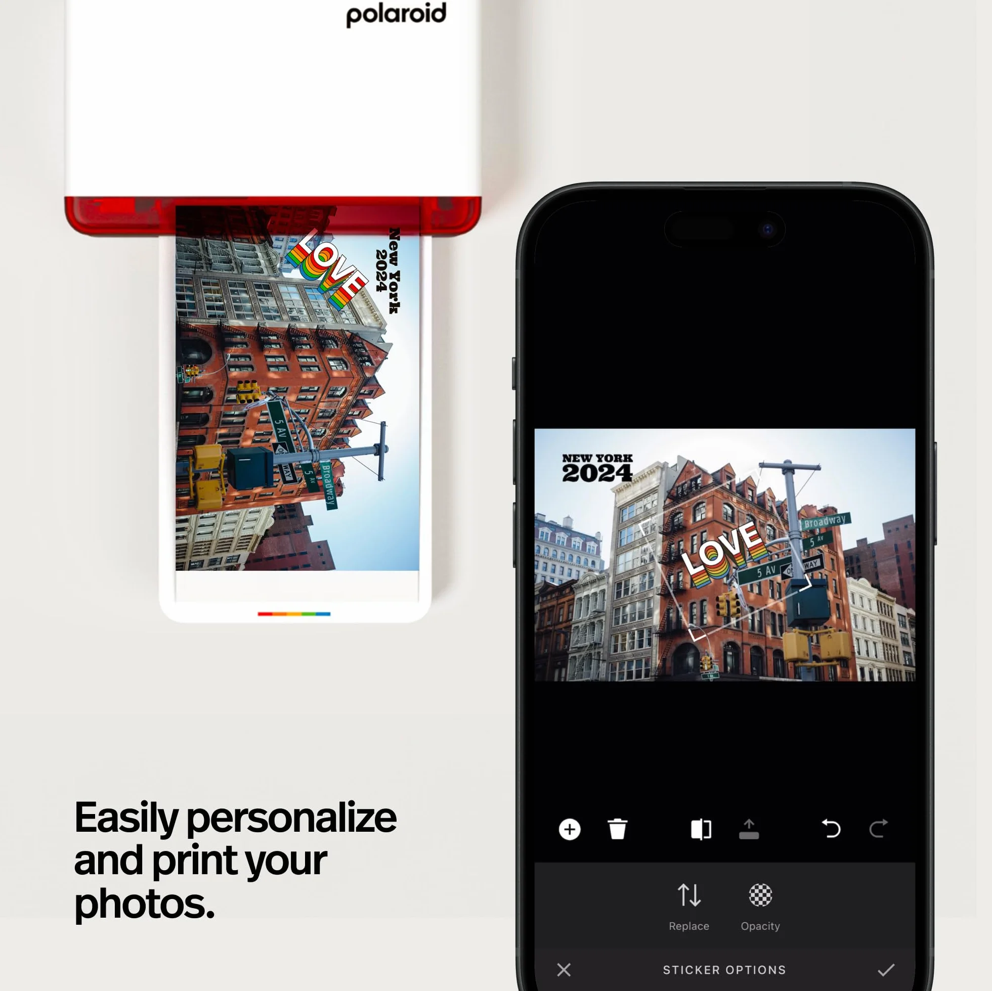 Polaroid - Everything Box Hi Print 4 x 6 (10 x 15 cm) - drukarka fotograficzna Bluetooth (drukarka + wkład papierowy)