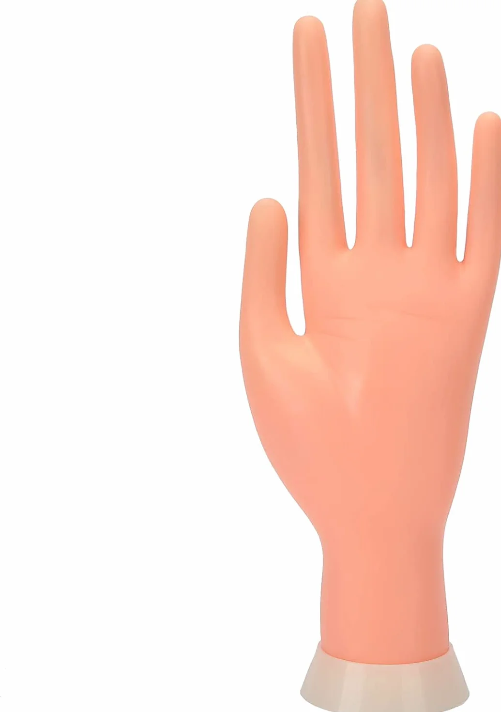 Ręka do paznokci elastyczna ręka przegubowa miękka Manicure ekspozytor lakieru bez paznokci