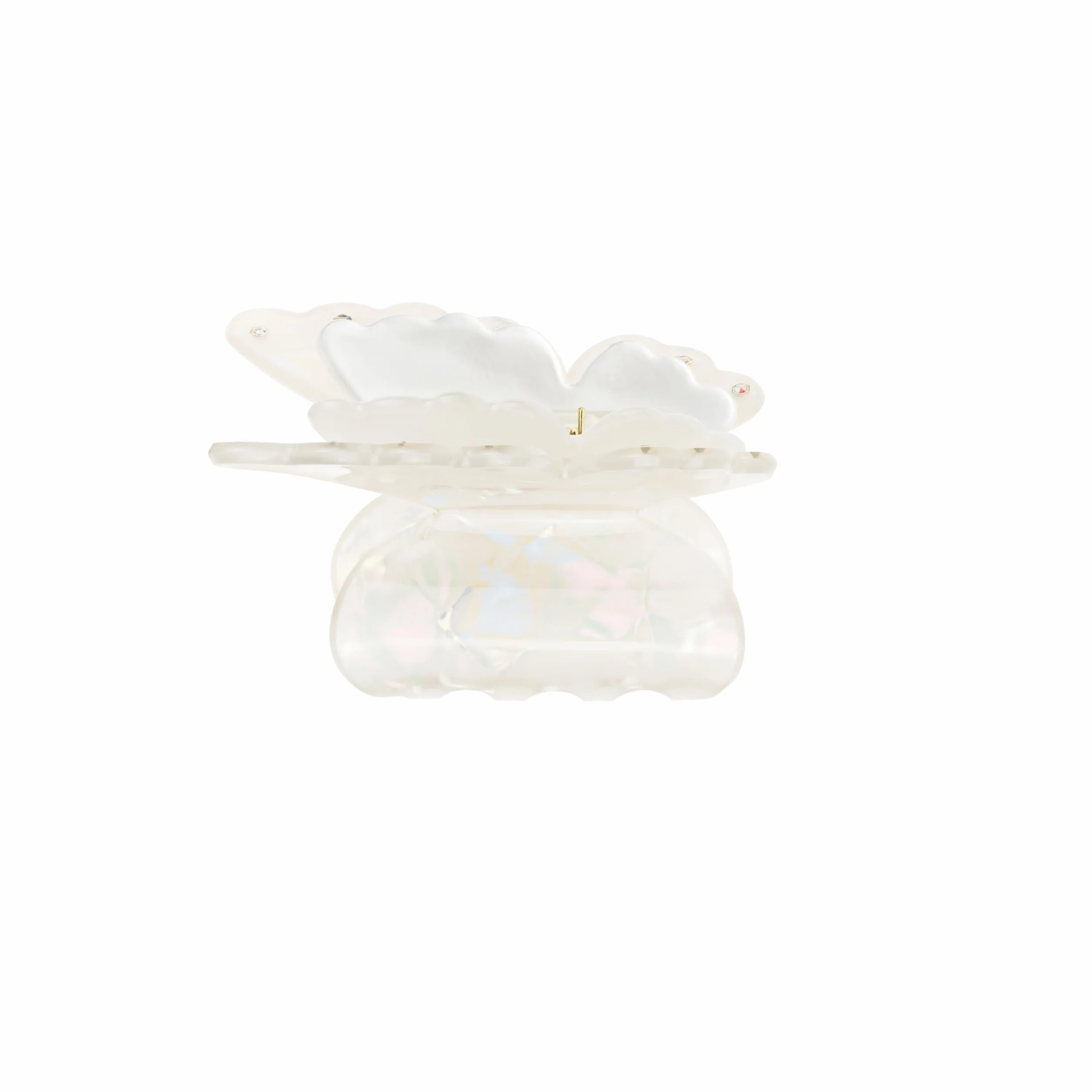 Invisibobble Clipstar M Fairy Fierce – Spinka do włosów damska w stylu motylkowym, błyszcząca, do cienkich i grubych włosów, 1 sztuka