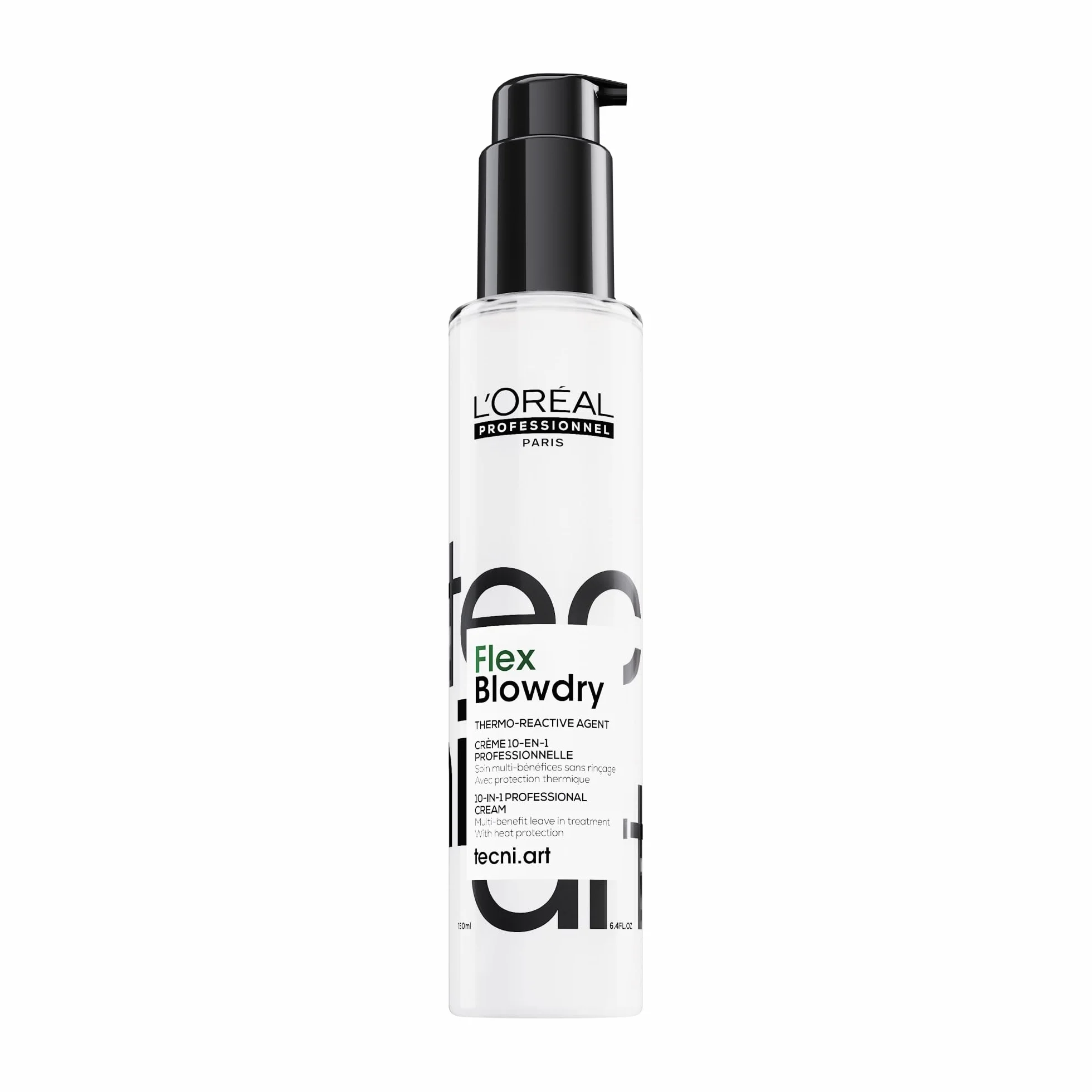 L'Oréal Professionnel Pre-Styling Cream Leave-in, chroni przed łamaniem włosów, przed łamaniem i wysoką temperaturą do 230°C, zapewnia długotrwałą kontrolę, do wszystkich rodzajów włosów, Flex Blowdry