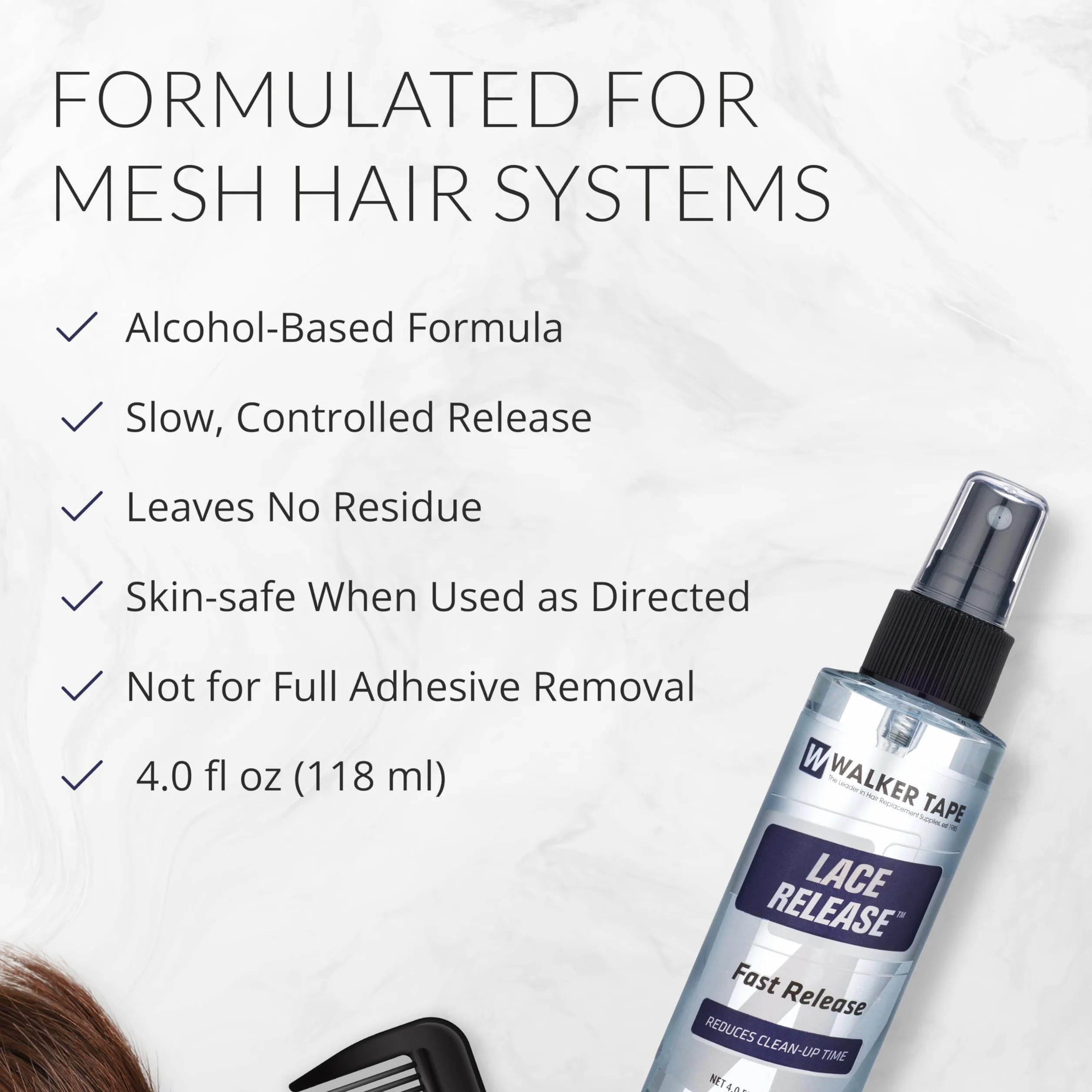 Lace Wig Lace Release Spray 118 ml