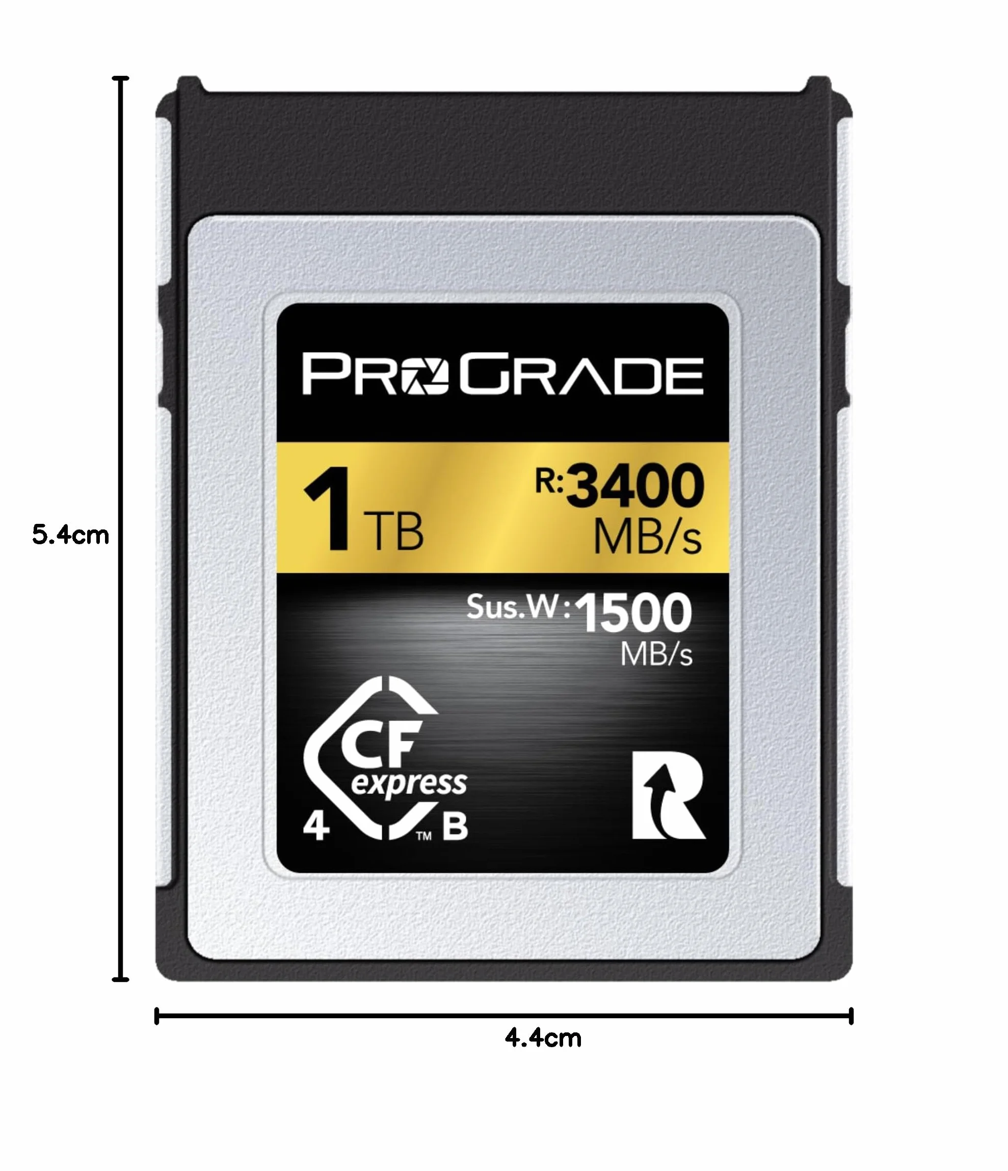 ProGrade Digital Karta Pamięci CFexpress 4.0 Typu B 1TB (Złoto)