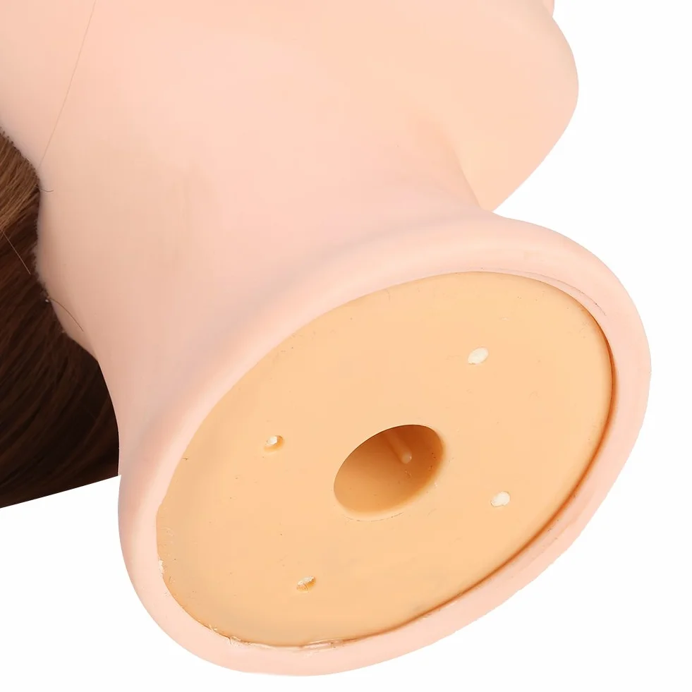 Szalona główka treningowa, niezawodna, bezpieczna, nieplącząca się głowa manekina do makijażu, łatwa do czesania 60 cm, dla nauczycieli piękności, którzy zaplatają studentów kosmetyczki