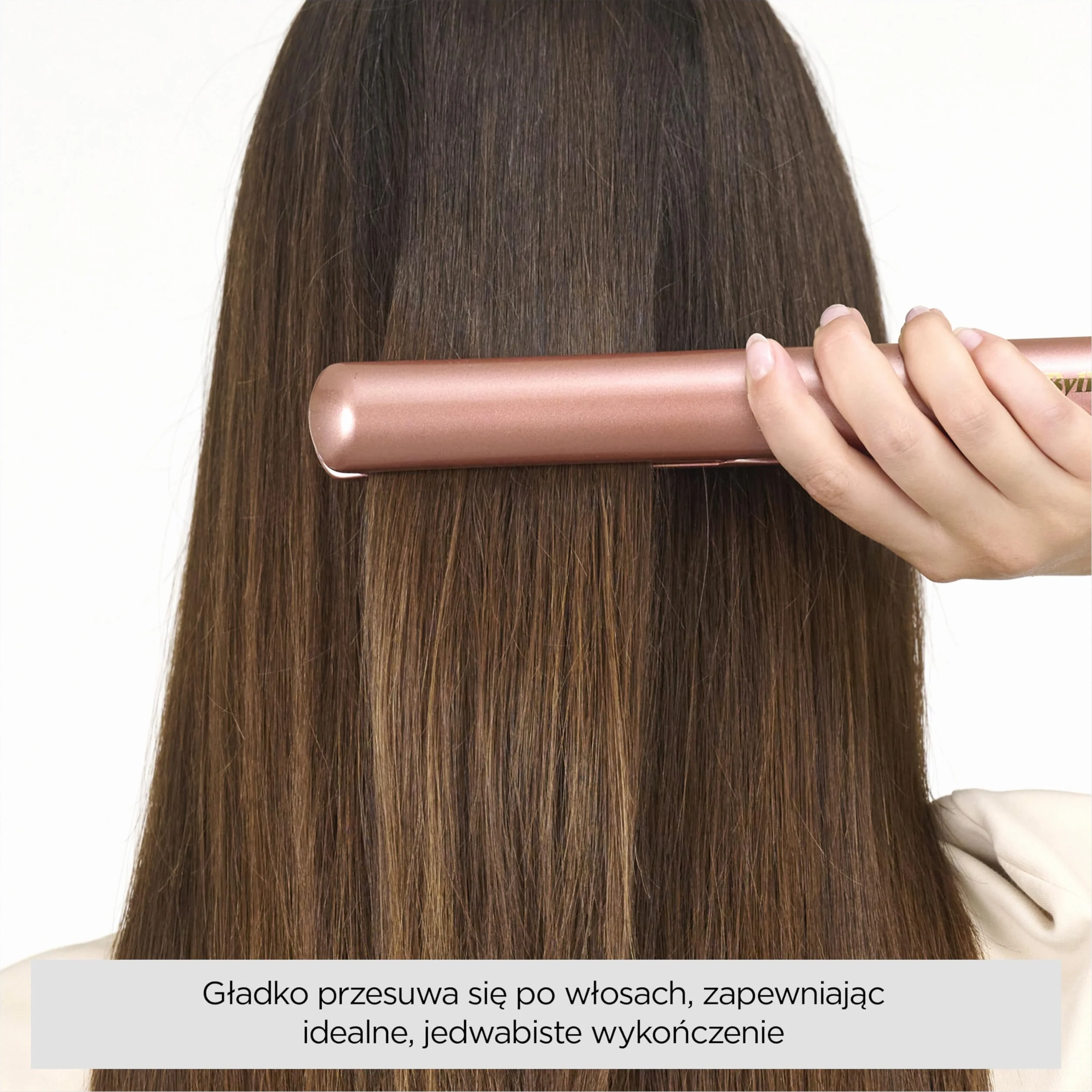 Prostownica BaByliss Rose Gold - ceramiczne płytki do gładkiej stylizacji, wielonapięciowa, do stosowania na całym świecie, ultraszybkie nagrzewanie w 15s., 3 ustawienia temperatury do 235°C, 2598PE