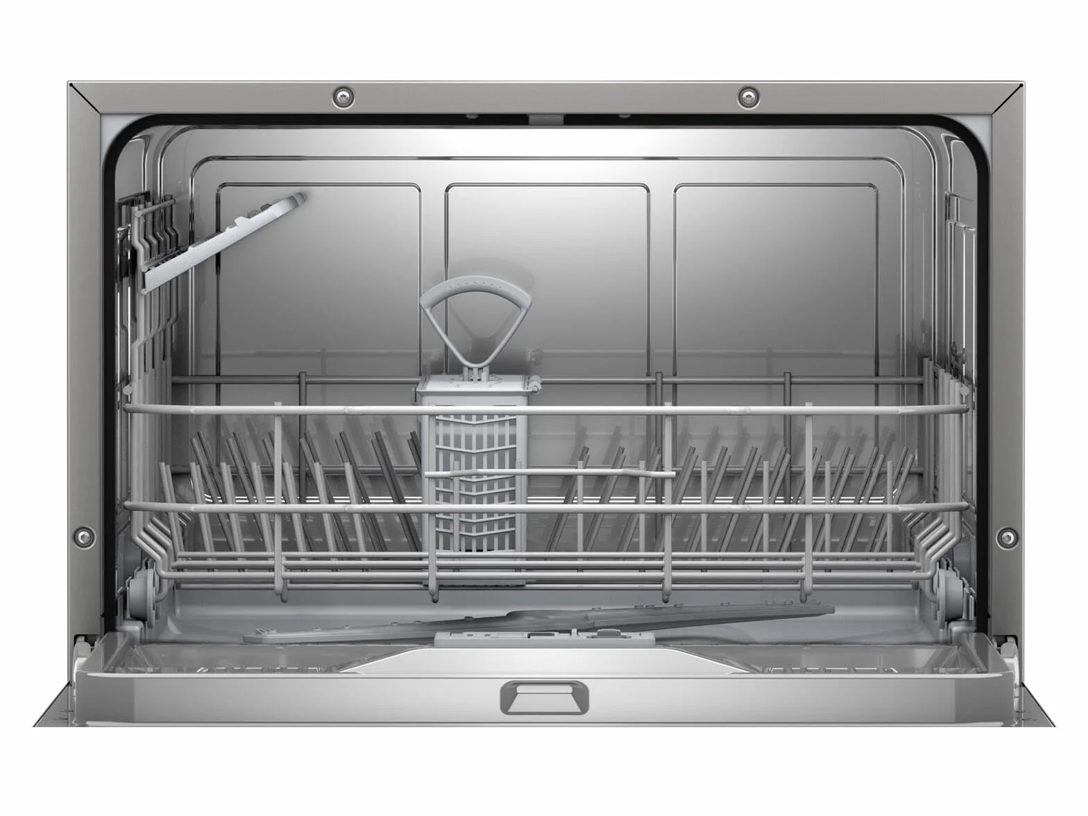Bosch SKS51E38EU Zmywarka kompaktowa 55 cm 6 sztućców EcoSilence Drive stal nierdzewna