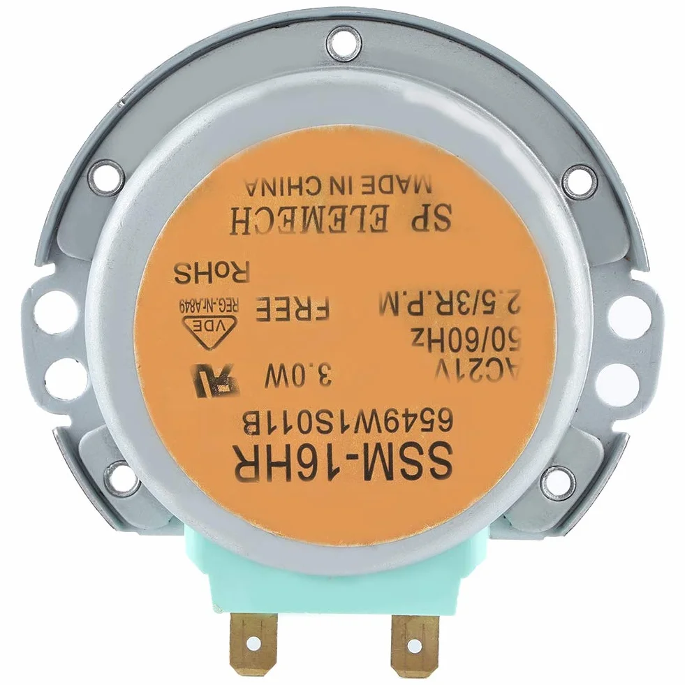 Silnik Gramofonu AC 21 V 3 W Aluminium Miedź do Kuchenek Mikrofalowych