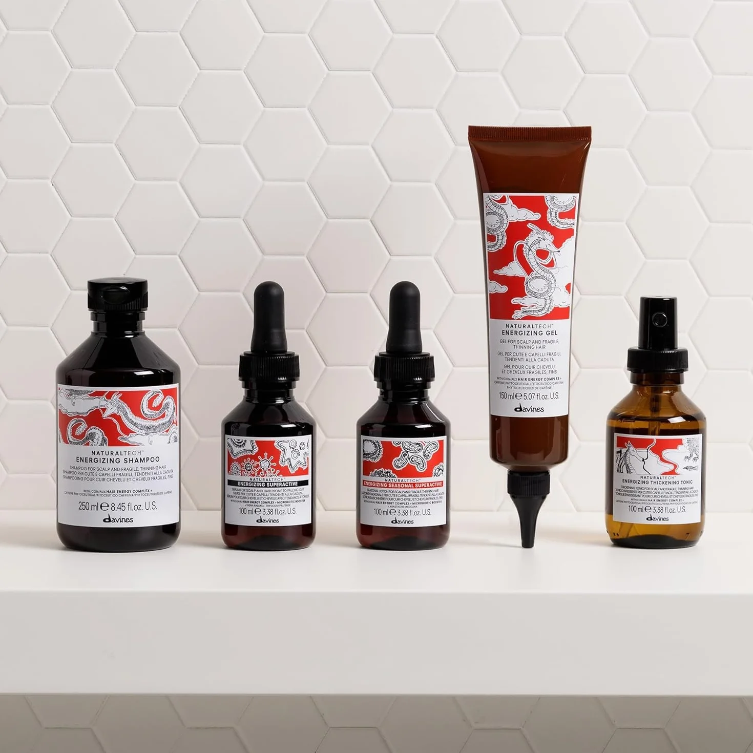 Davines Naturaltech Energizing Zagęszczanie włosów Tonic 100ml