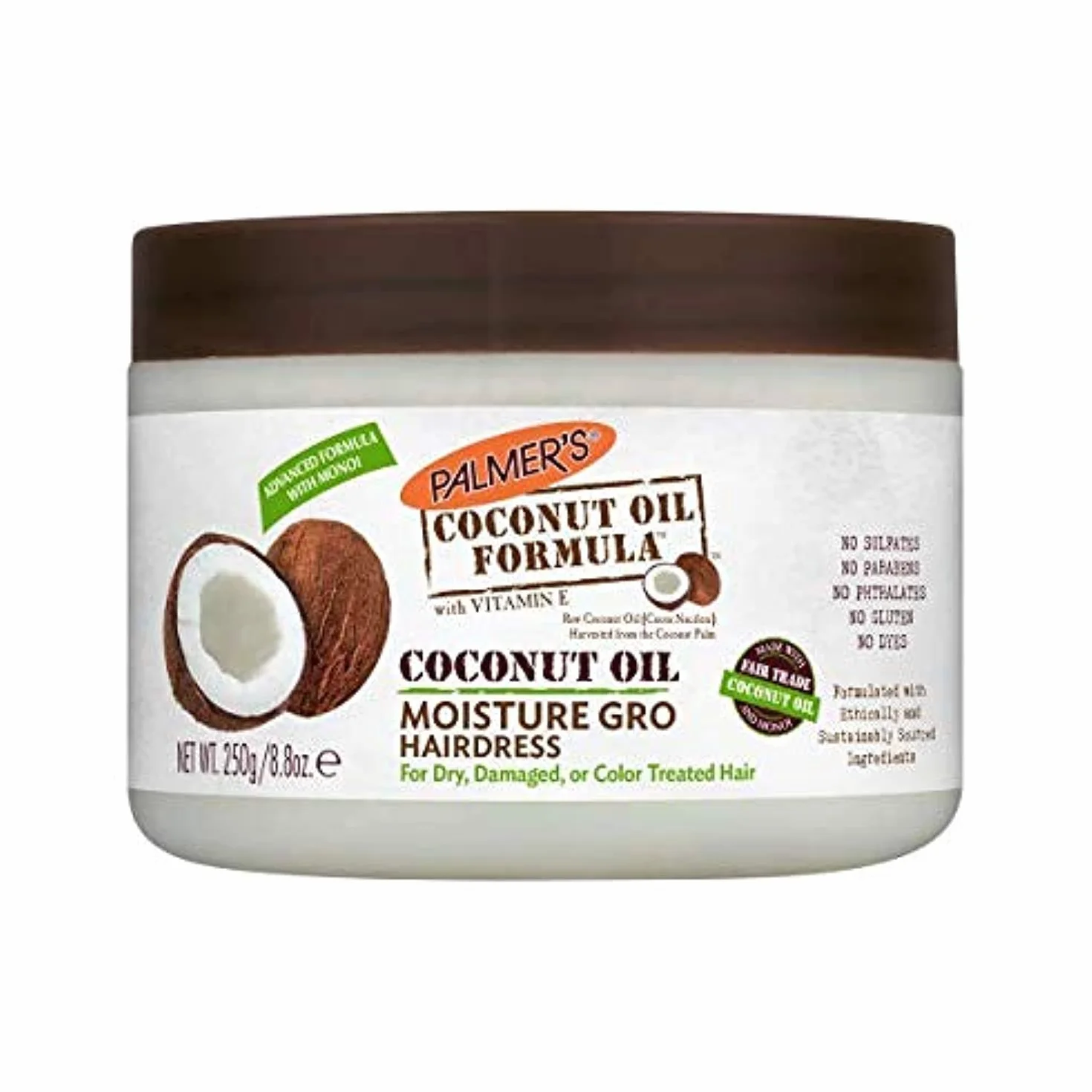 Palmer's Kokos Olej Formula Moisture Gro Shining Fryzura - 250 g