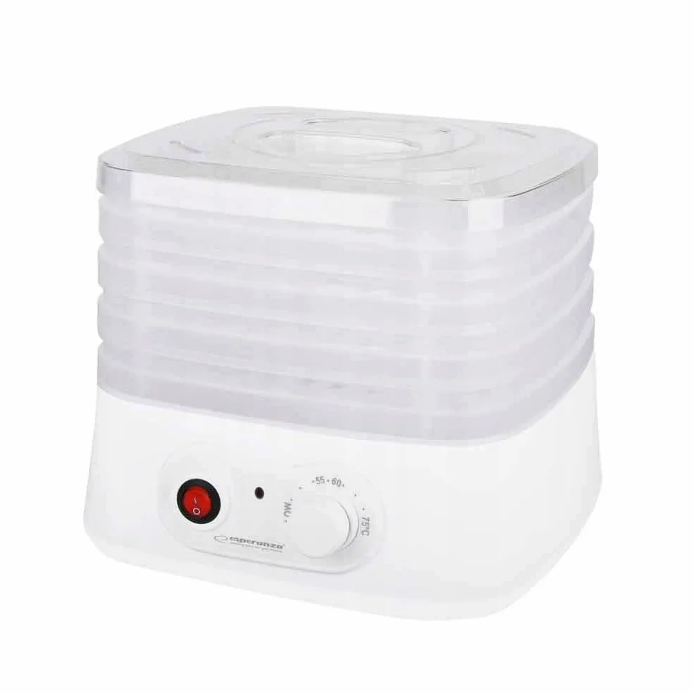 Esperanza EKD004 dehydrator żywności 250 W biały