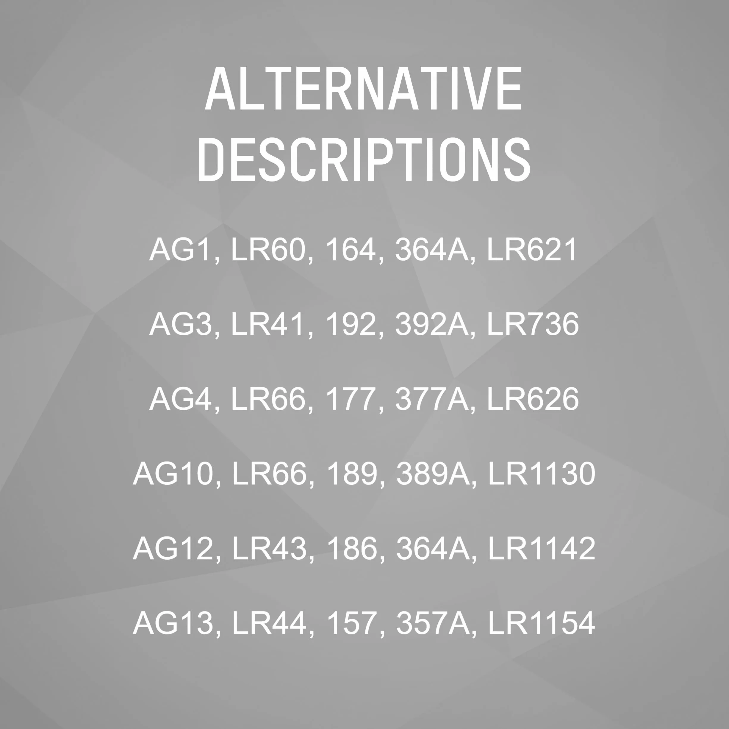 HyCell zestaw 30 baterii guzikowych alkalicznych/po 5 x LR621 LR736 LR626 LR1130 386A. LR1154 / Idealny do kluczyków samochodowych, sprzętu tan, zabawki, zegarków, pilota zdalnego sterowania itp.