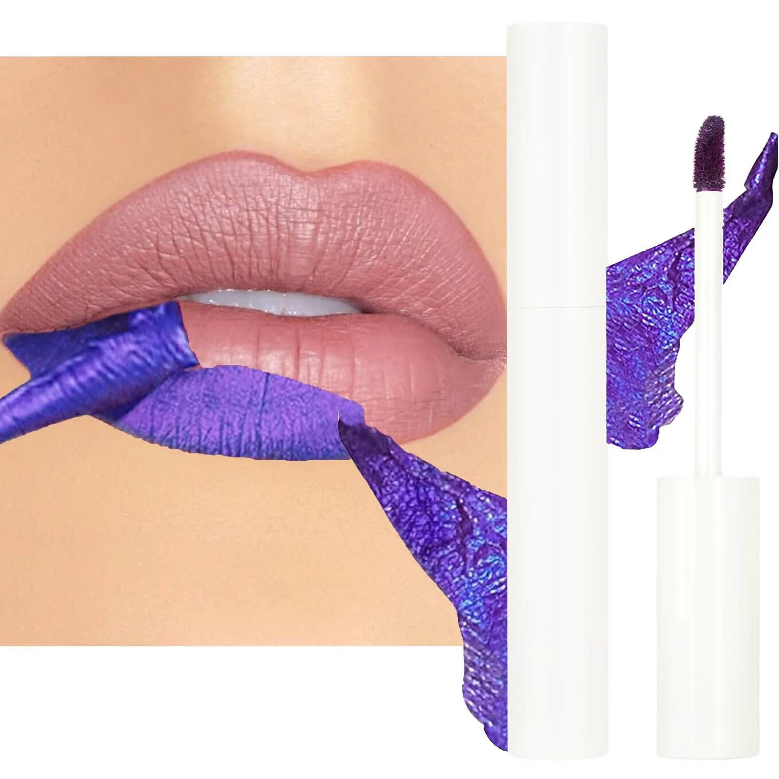 LOPHE Lip Stain Peel Off, 1 szt. Zdejmowany błyszczyk do ust, długotrwały błyszczyk do ust, matowy błyszczyk, wodoodporny, cień do ust dla kobiet (01 kolor)