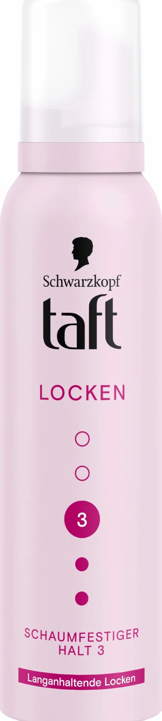 Schwarzkopf TAFT piankowe loki (2 x 150 ml), stopień utrzymania 3, pianka do włosów dla długotrwałych loków, wegańska formuła*
