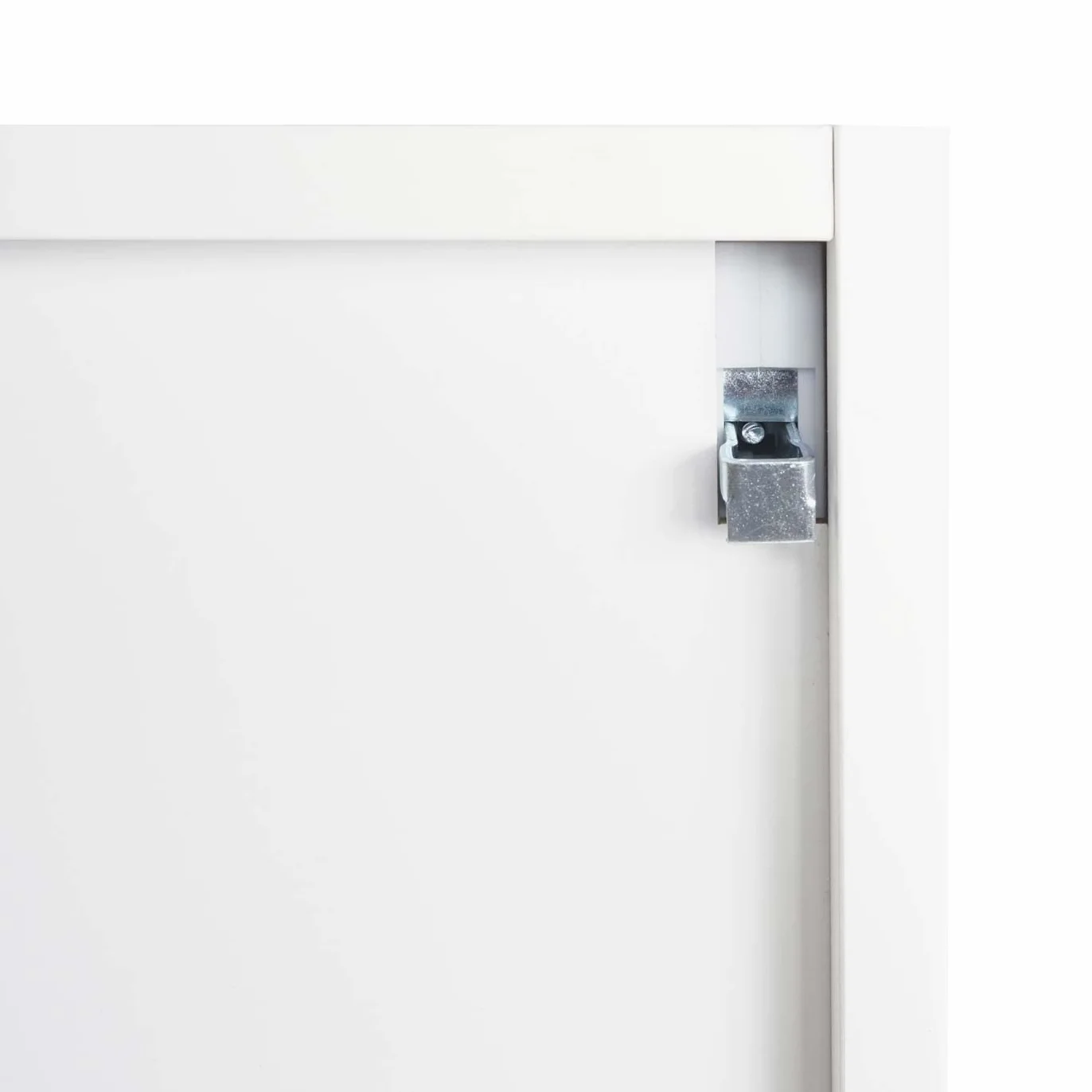 Mendler Szafka łazienkowa wisząca z lustrem HWC-B19b 70x80x16 cm biała wysoki połysk FSC