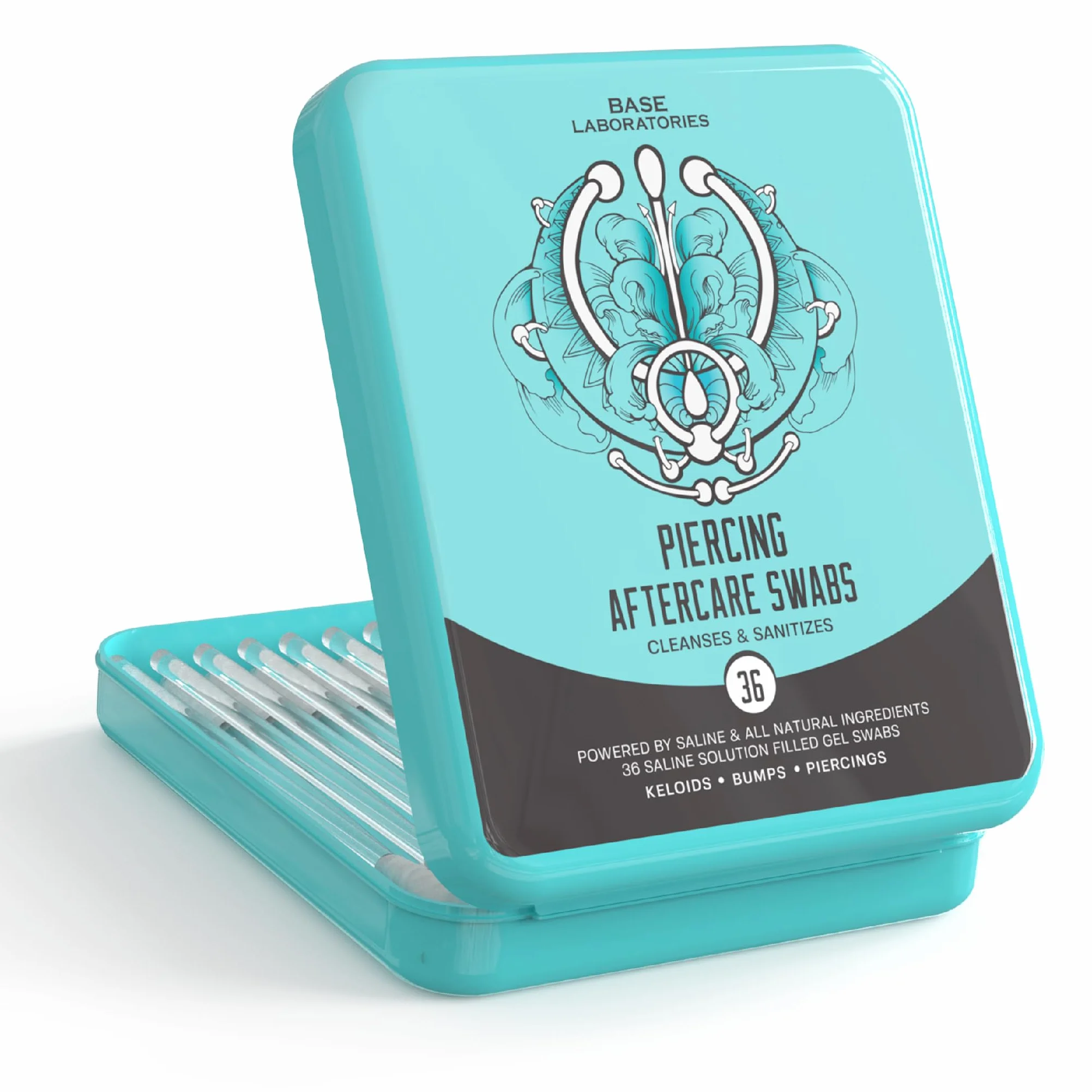 base labs piercing aftercare swabs