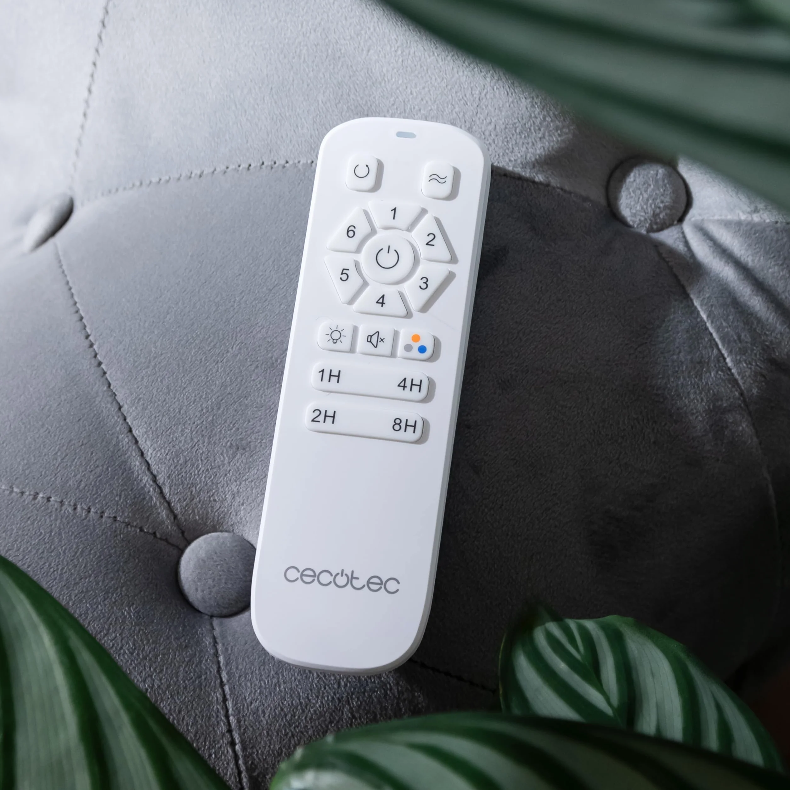 Cecotec Wentylator sufitowy EnergySilence Aero 5275 40W 52" źródło światła LED silnik prądu stałego pilot timer tryb zima-lato
