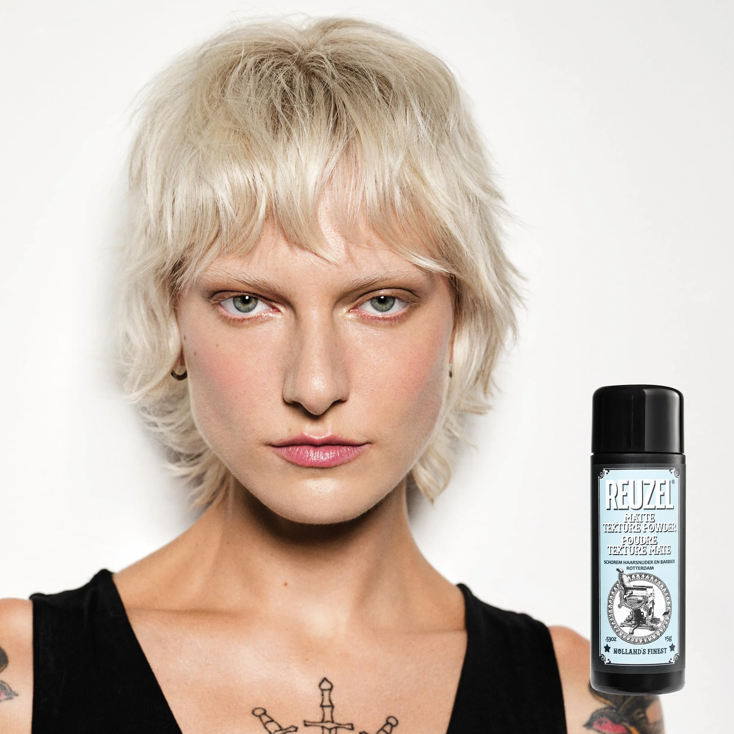 Reuzel 0850004313589 Puder Podnoszący Włosy, 15 g