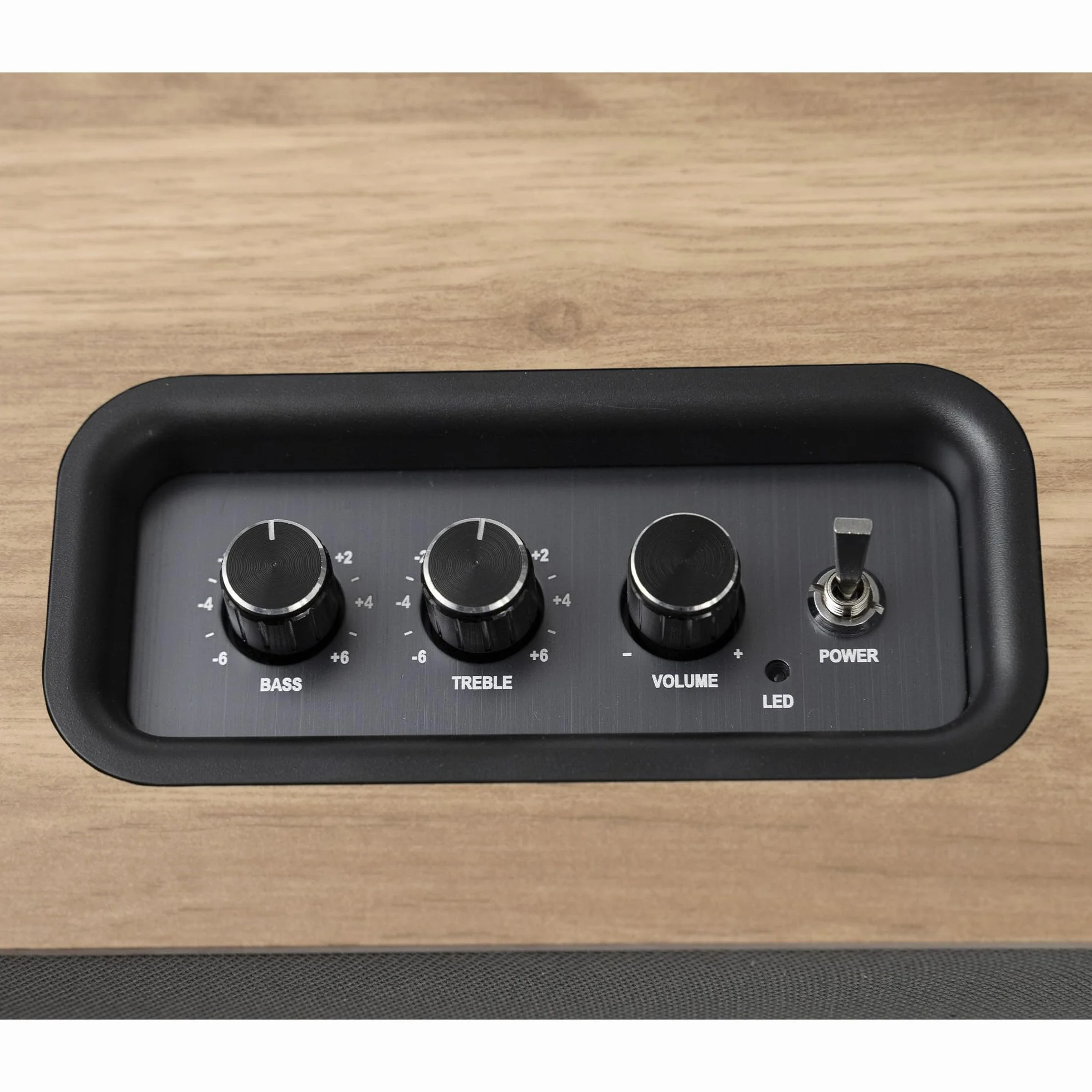 VULKKANO T40 ARC Aktywny Głośnik Stacjonarny o mocy 40 W, HDMI ARC, Bluetooth 5.0, RCA, AUX, USB, wyjście na subwoofer, pilot, Kompaktowy system głośników stereo do Telewizora, Brązowy