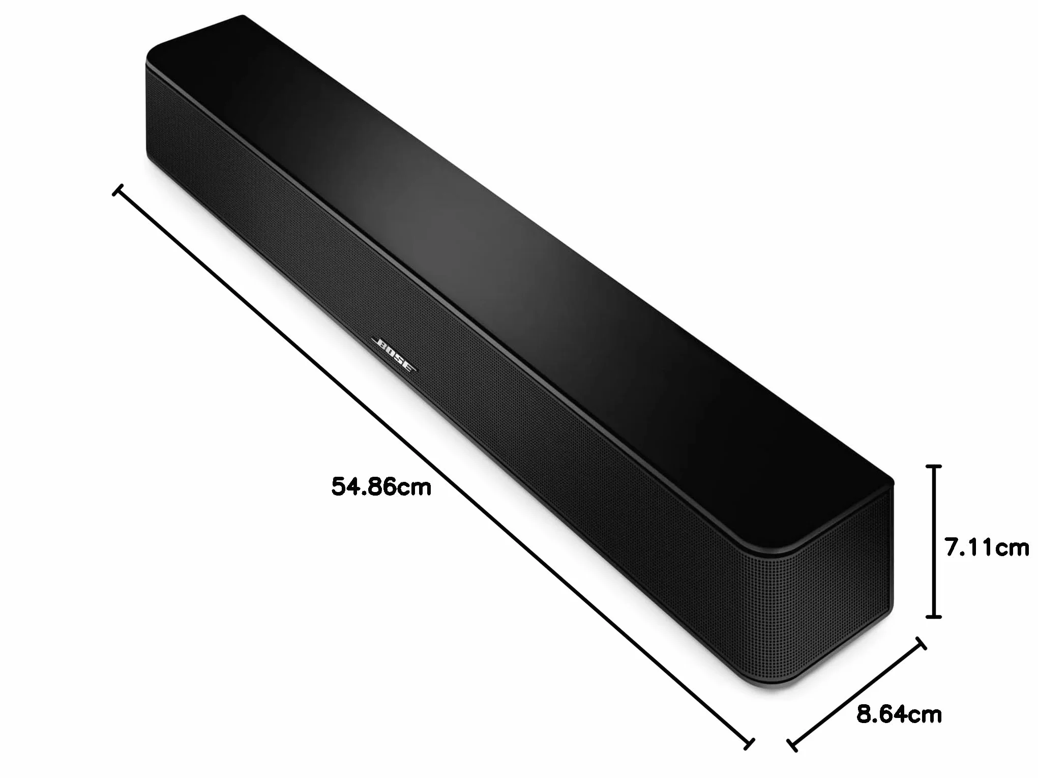 Bose Solo Soundbar Series 2 — głośnik Bluetooth do telewizora, czarny