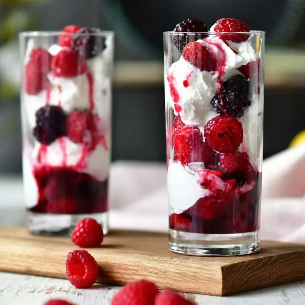 KROSNO Blended Wysokie Szklanki 350 ml 6 szt. Szkło Kryształowe Bez Ołowiu Long Drink