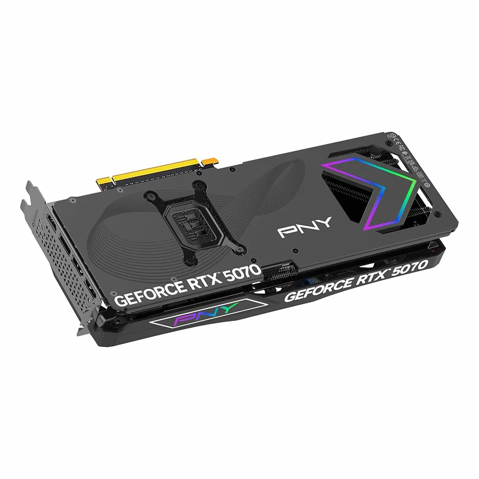 PNY Karta graficzna GeForce RTX™ 5070 12GB ARGB OC DLSS 4