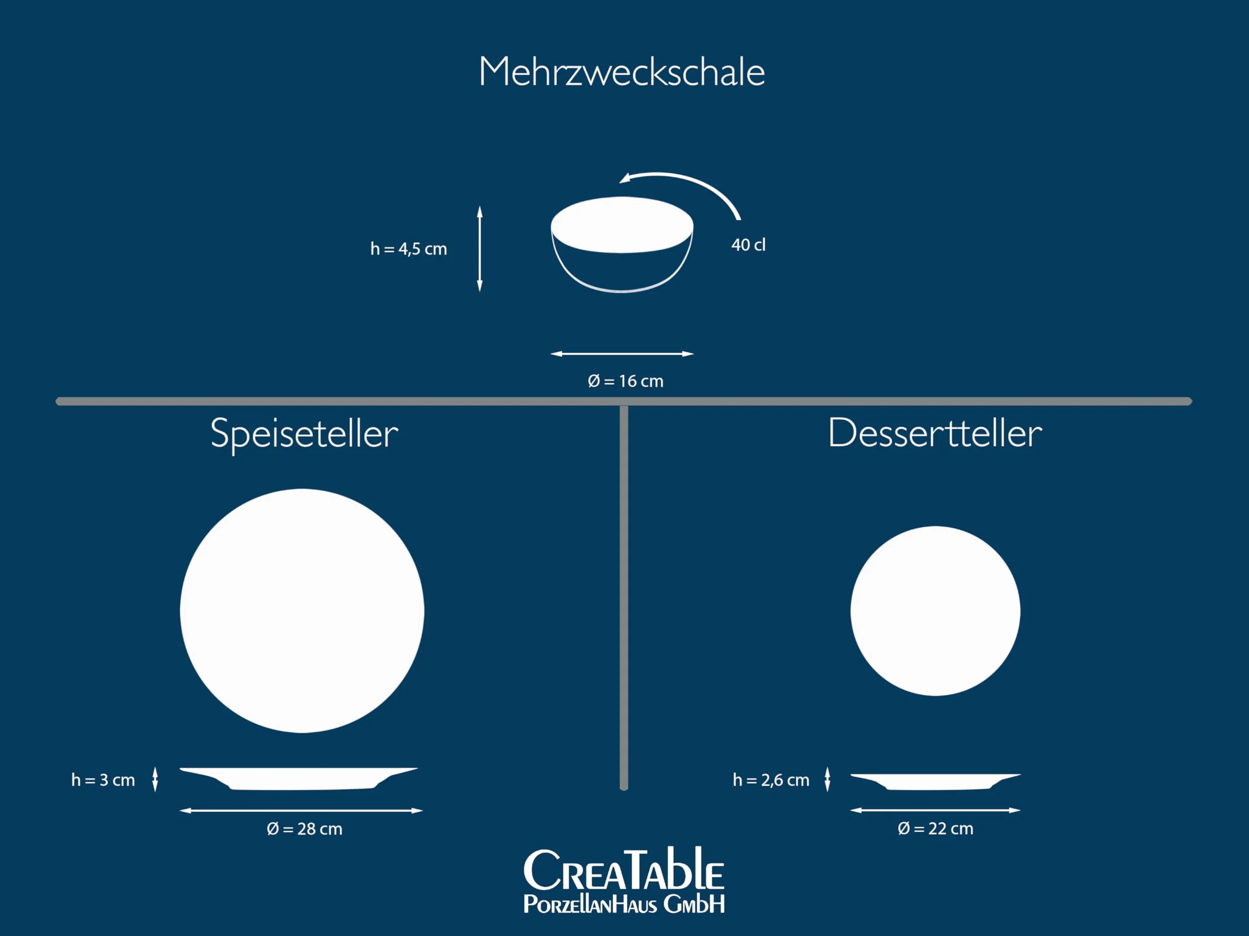 CreaTable Yuki 22446 12-częściowy zestaw naczyń kamionkowych dla 4 osób, do zmywarki i mikrofali
