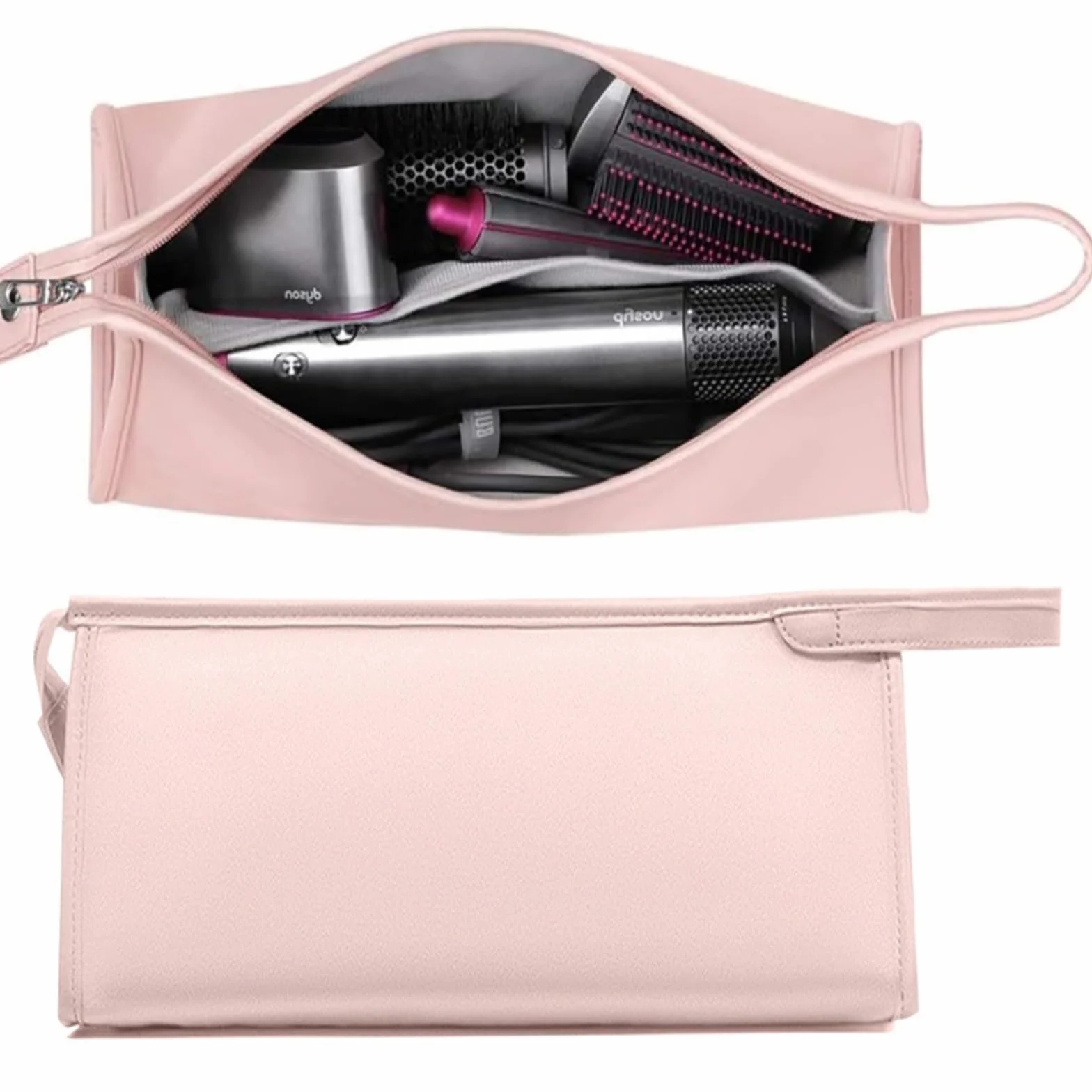 Torba podróżna na Dyson Airwrap Styler i lokówki, przenośna torba do przechowywania szczotki z ciepłym powietrzem, suszarka do włosów, torba podróżna, torba do przechowywania, kompatybilna z Shark