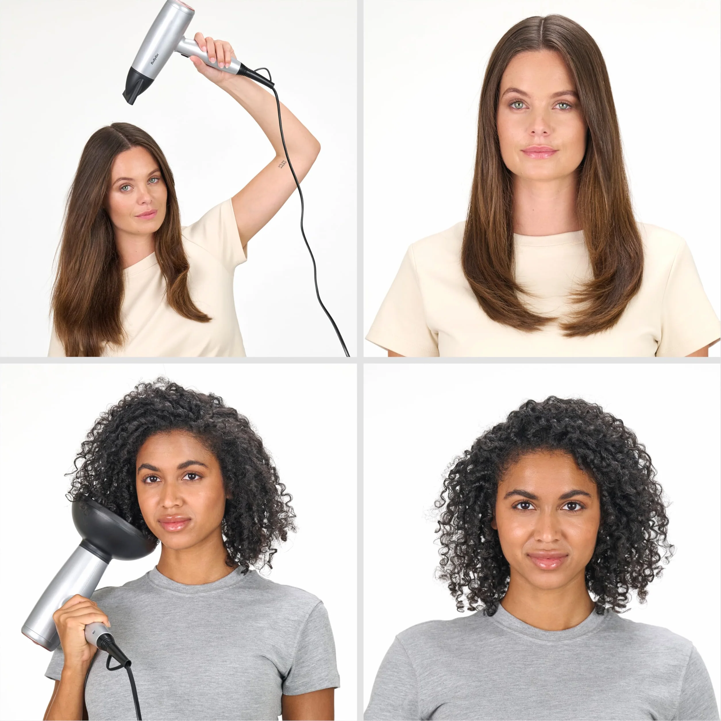 BaByliss Cosmos Prostownica do włosów – technologia ceramiczna Smooth-Glide, 3 ustawienia temperatury 180–235°C, do użytku na całym świecie, kolor srebrny, model ST260E
