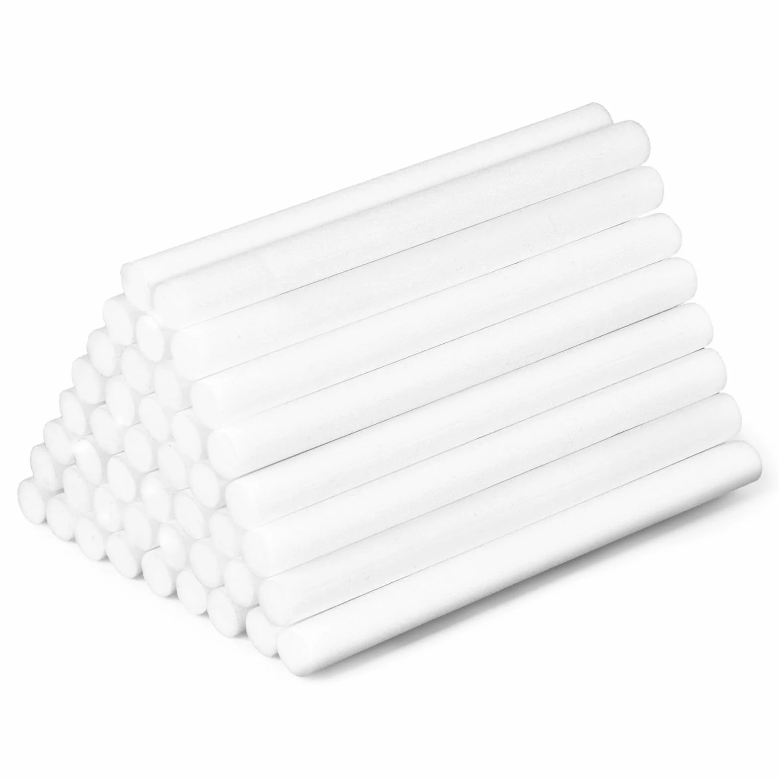 Filtry nawilżające bawełniane 8 x 100 mm, pałeczki do uzupełniania 8 cm, zestaw 60 sztuk